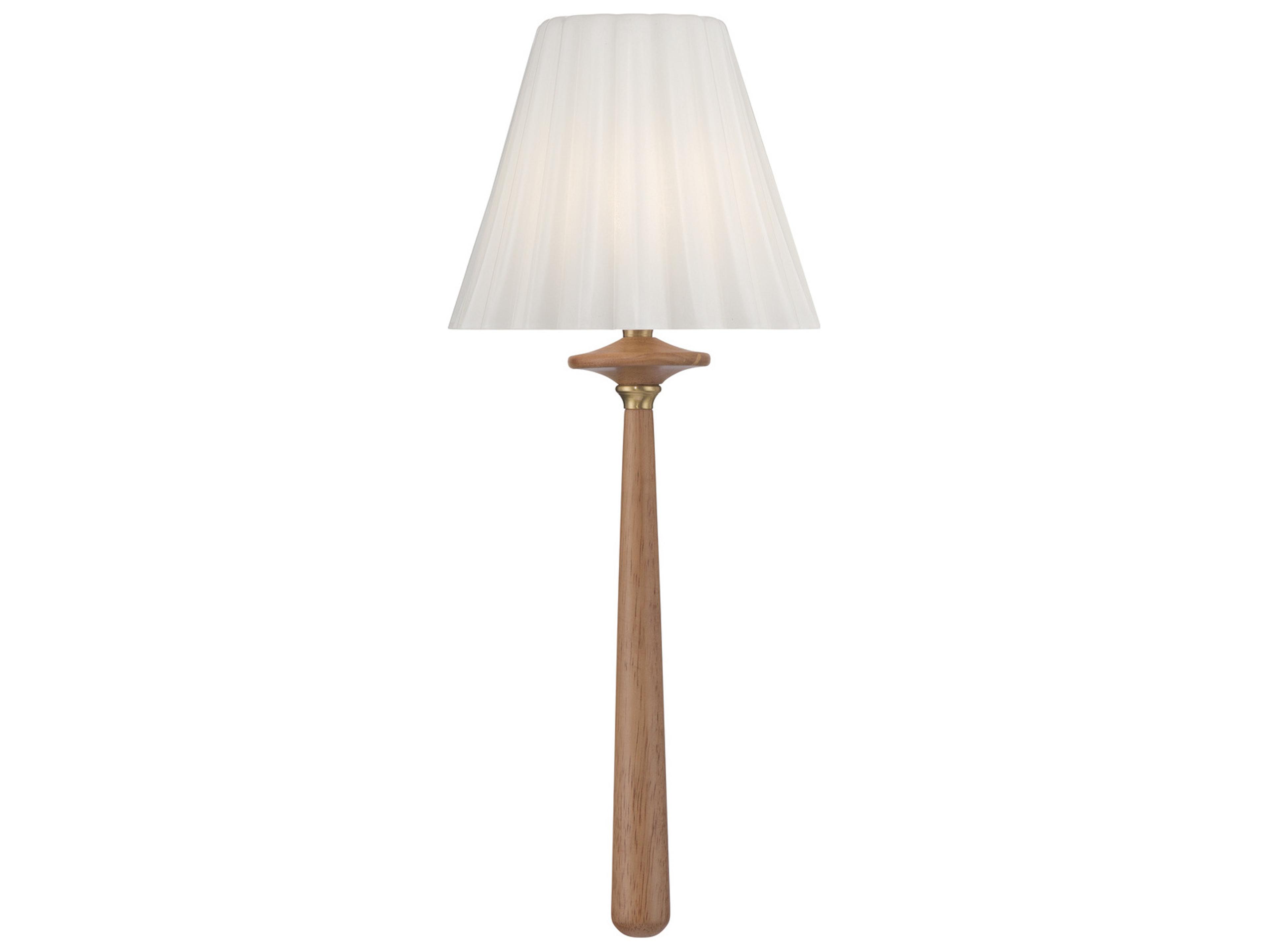 Crystorama Jules 1-Light Wood Brown Wall Sconce