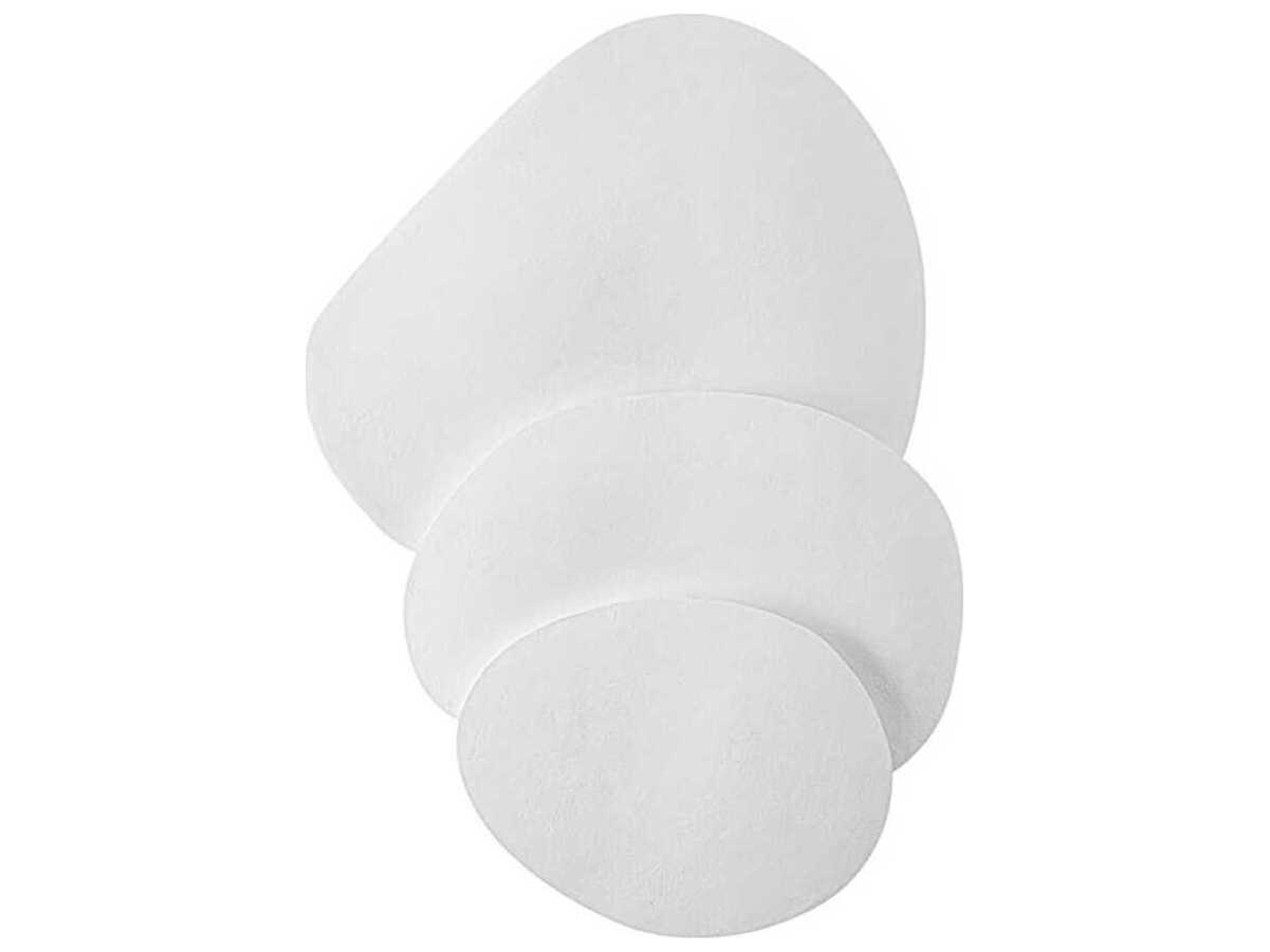 Corbett Lighting Akemi 3-Light Gesso White Wall Sconce