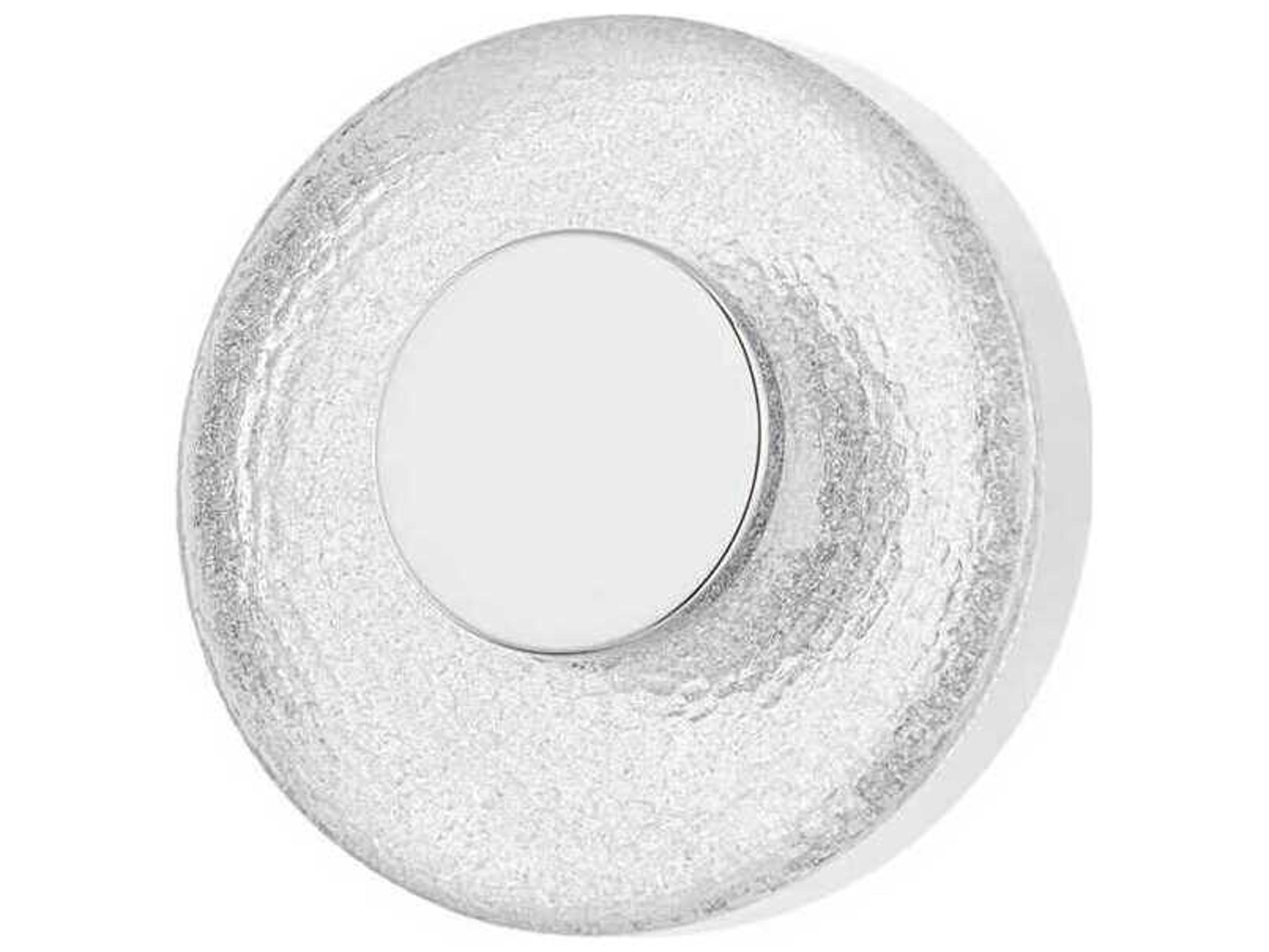 Corbett Lighting Pearl 1-Light Polished Nickel Glass LED Wall Sconce