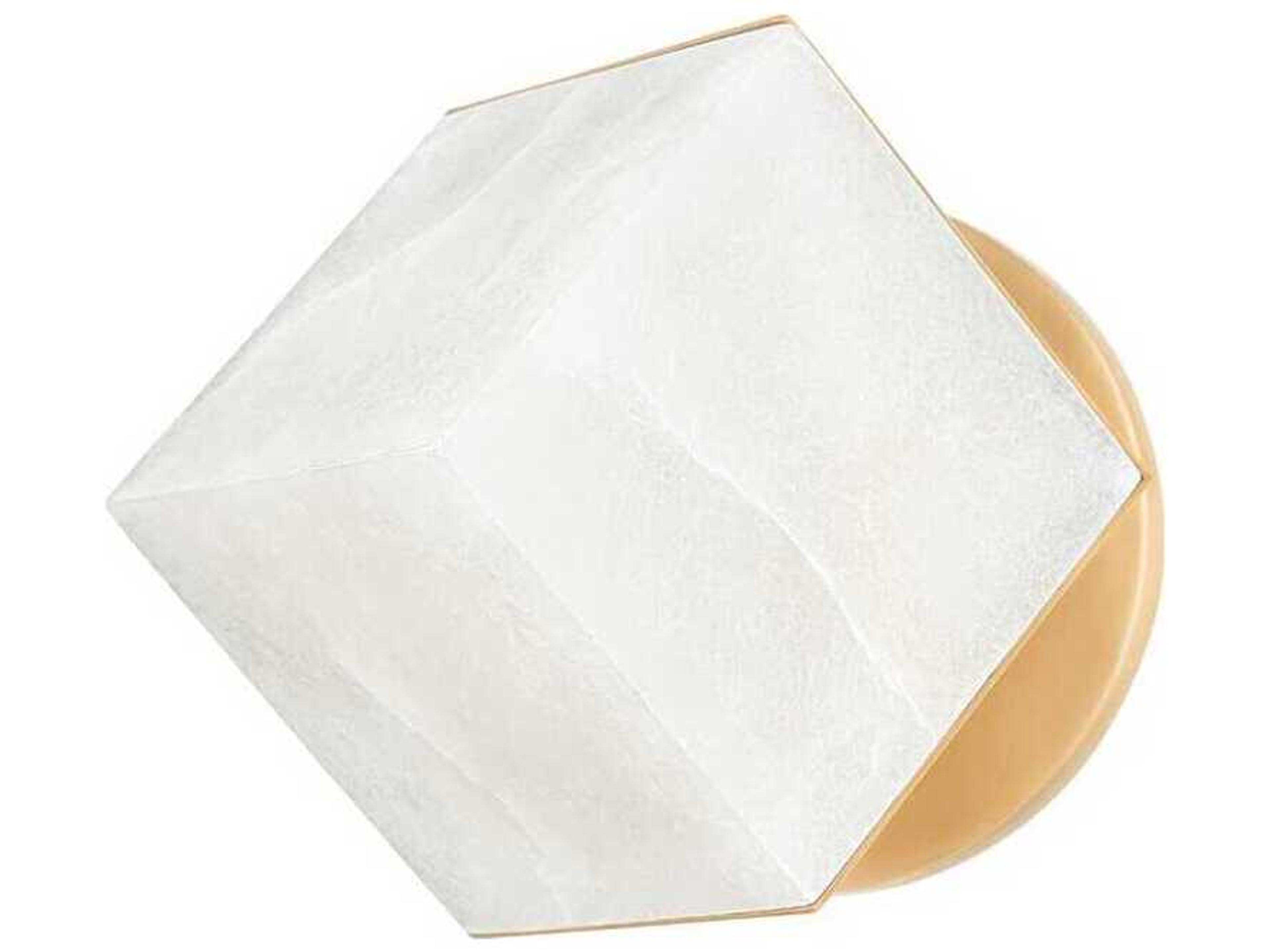 Corbett Lighting San Juan 1-Light Vintage Brass Wall Sconce