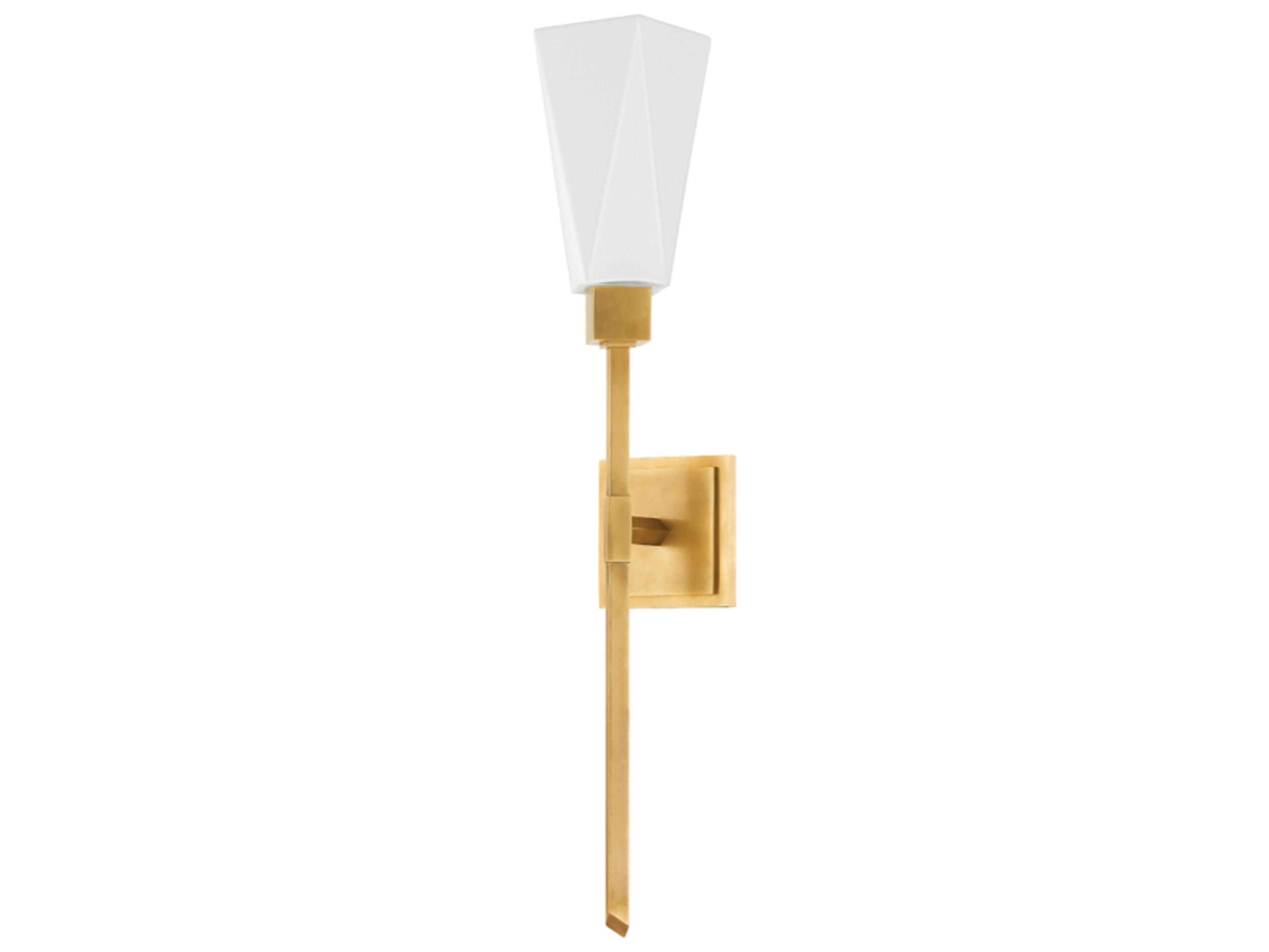 Corbett Lighting Artemis 1-Light Vintage Brass Wall Sconce