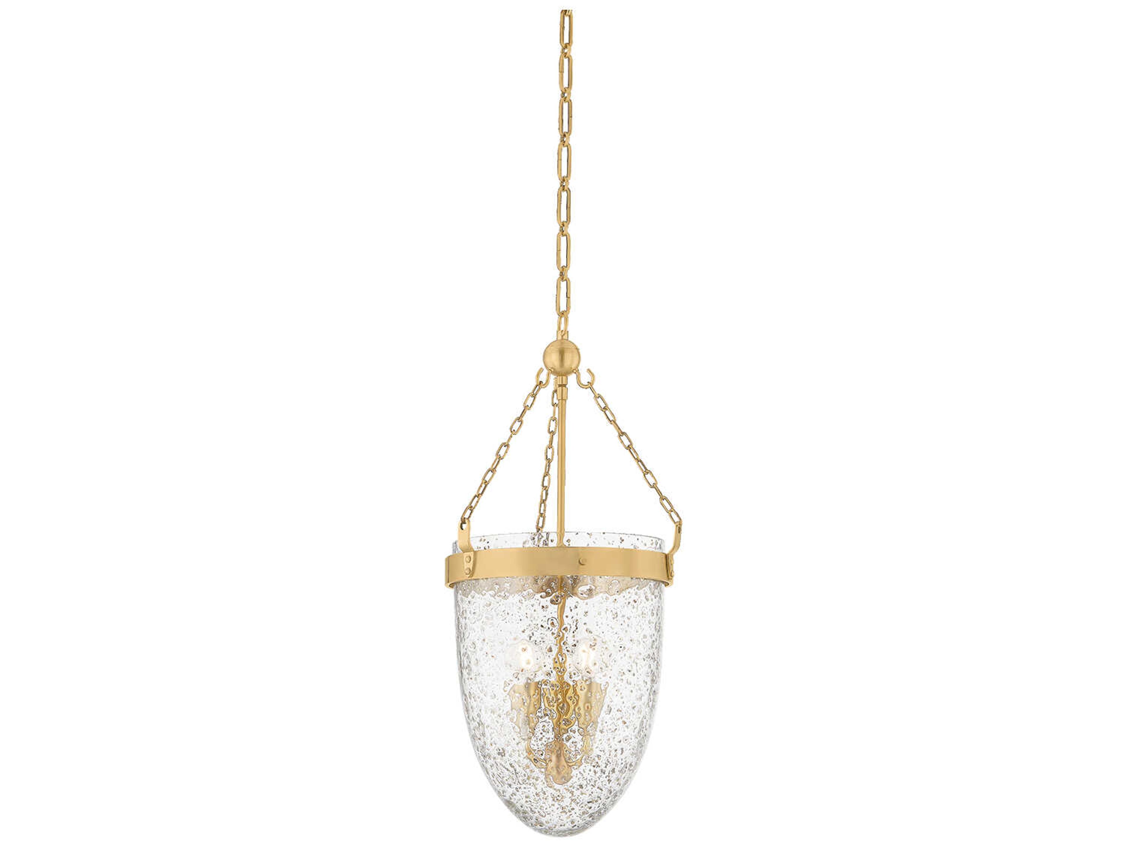 Corbett Lighting Angus 3-Light Vintage Brass Pendant