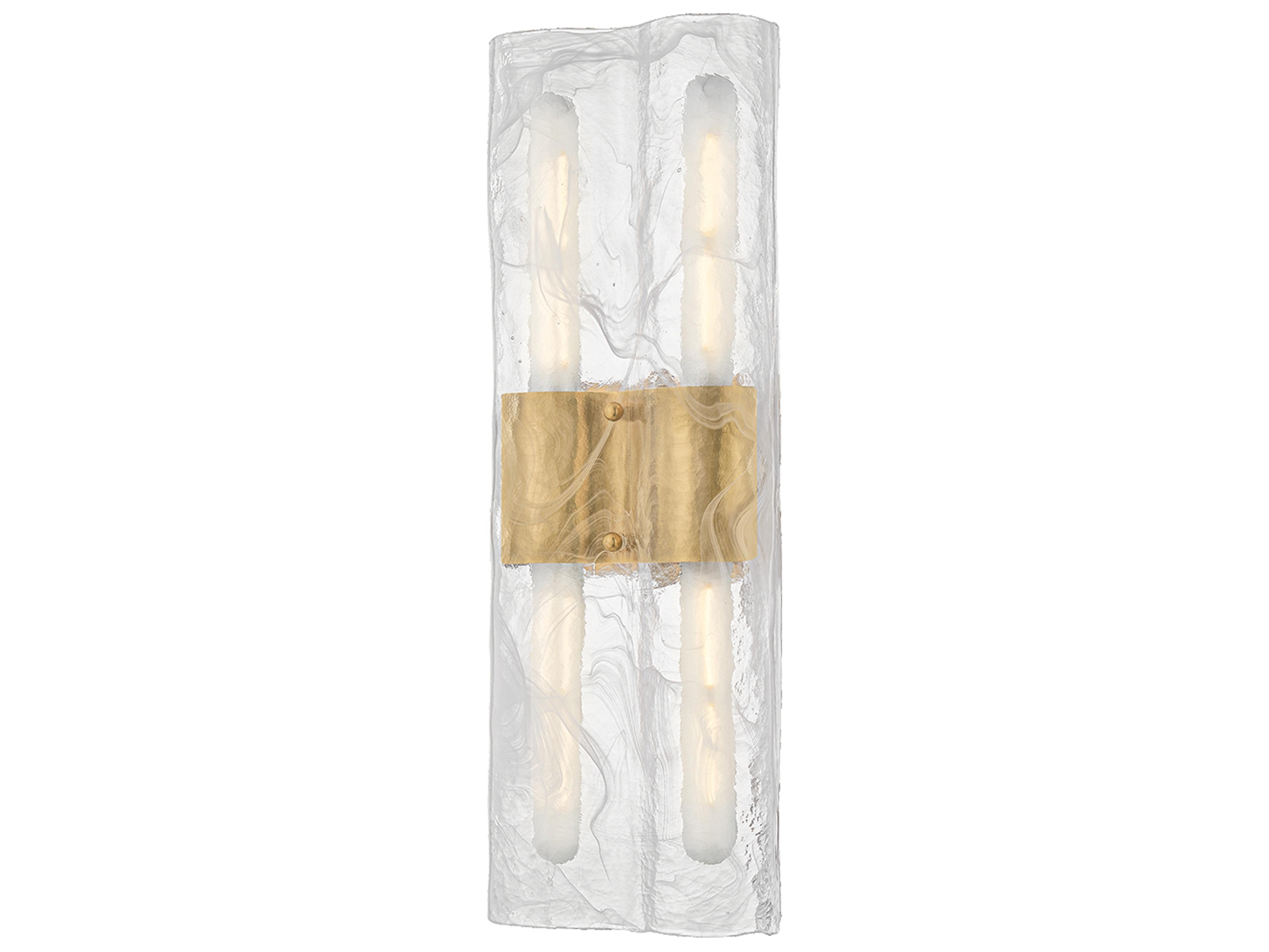 Corbett Lighting Bromo 4-Light Vintage Brass Wall Sconce