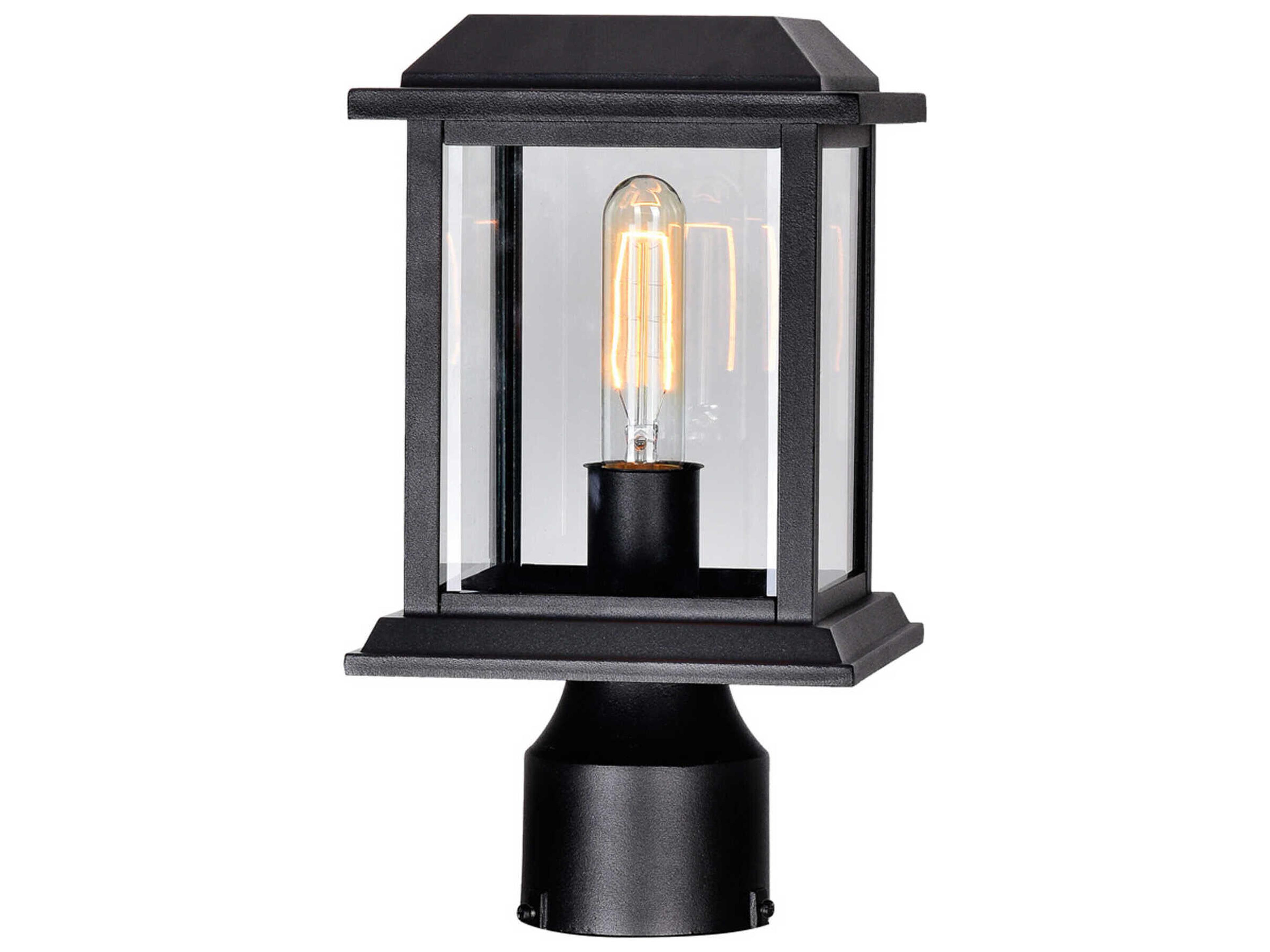 CWI Lighting Blackbridge 1-Light Outdoor Post Light