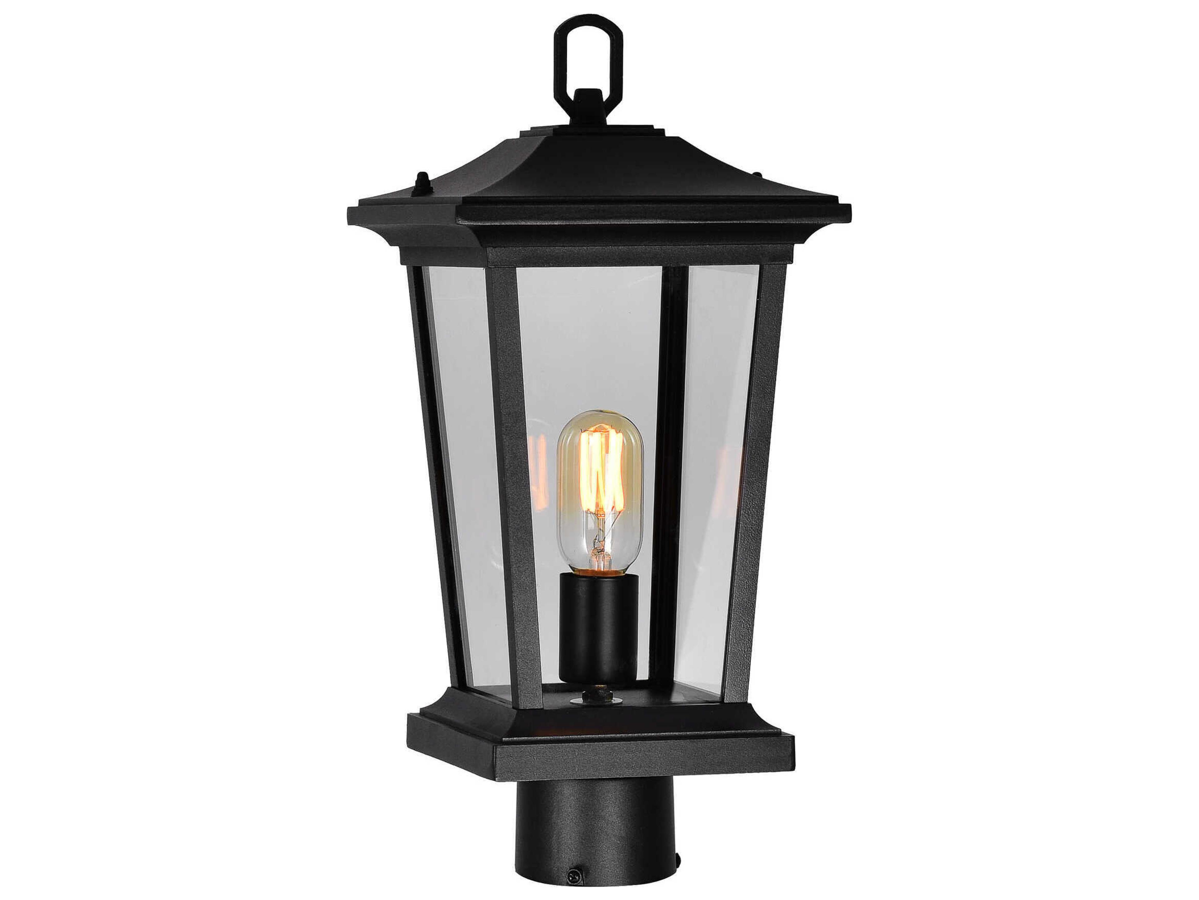 CWI Lighting Leawood 1-Light Outdoor Post Light