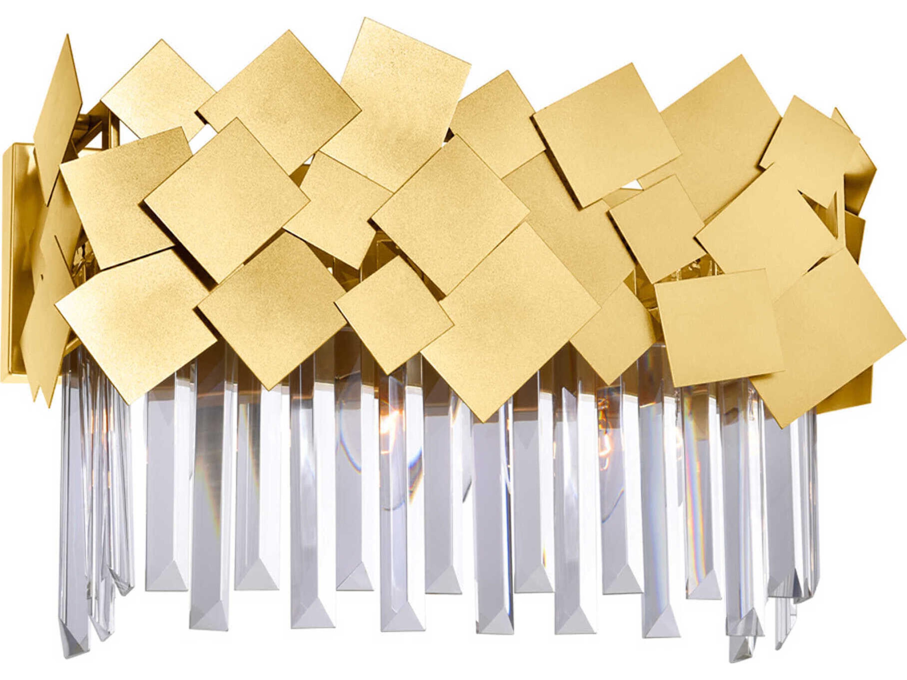 CWI Lighting Panache 3-Light Medallion Gold Vanity Light