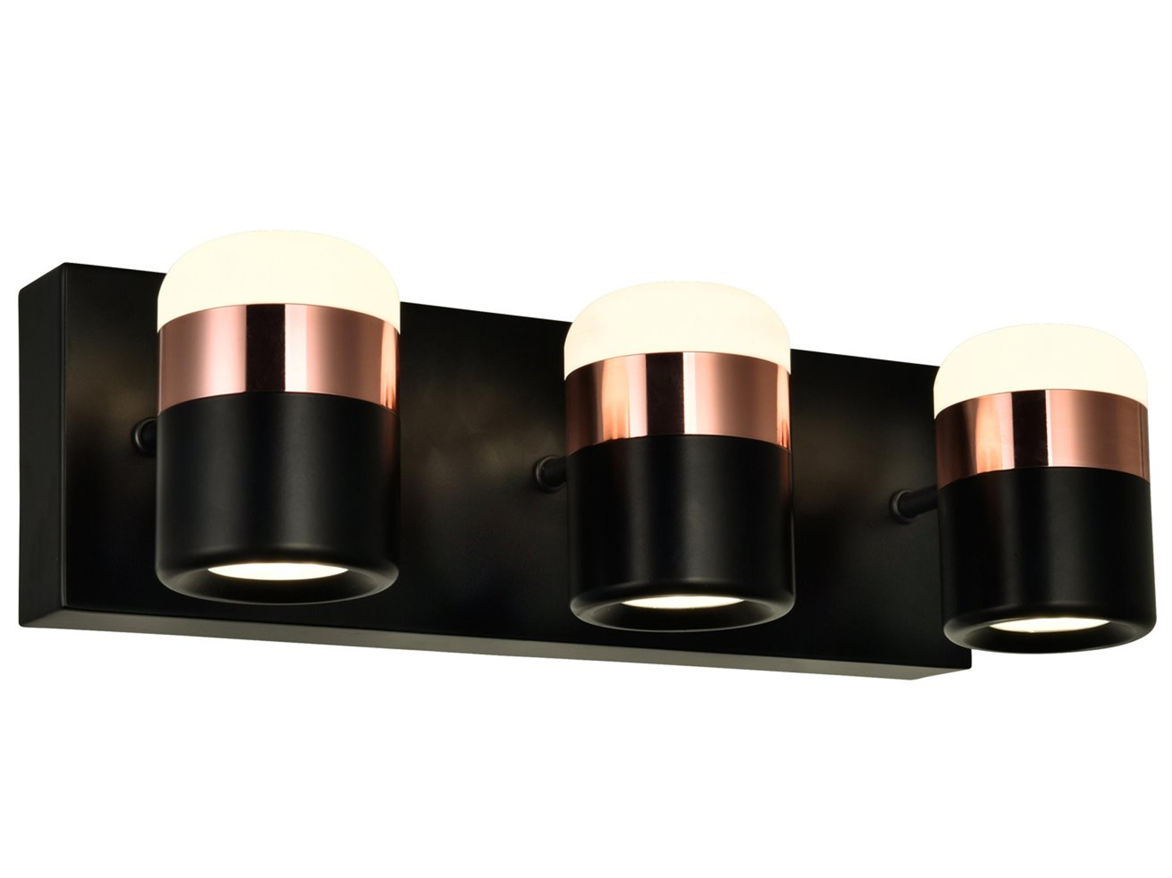 CWI Lighting Moxie Black Vanity Light