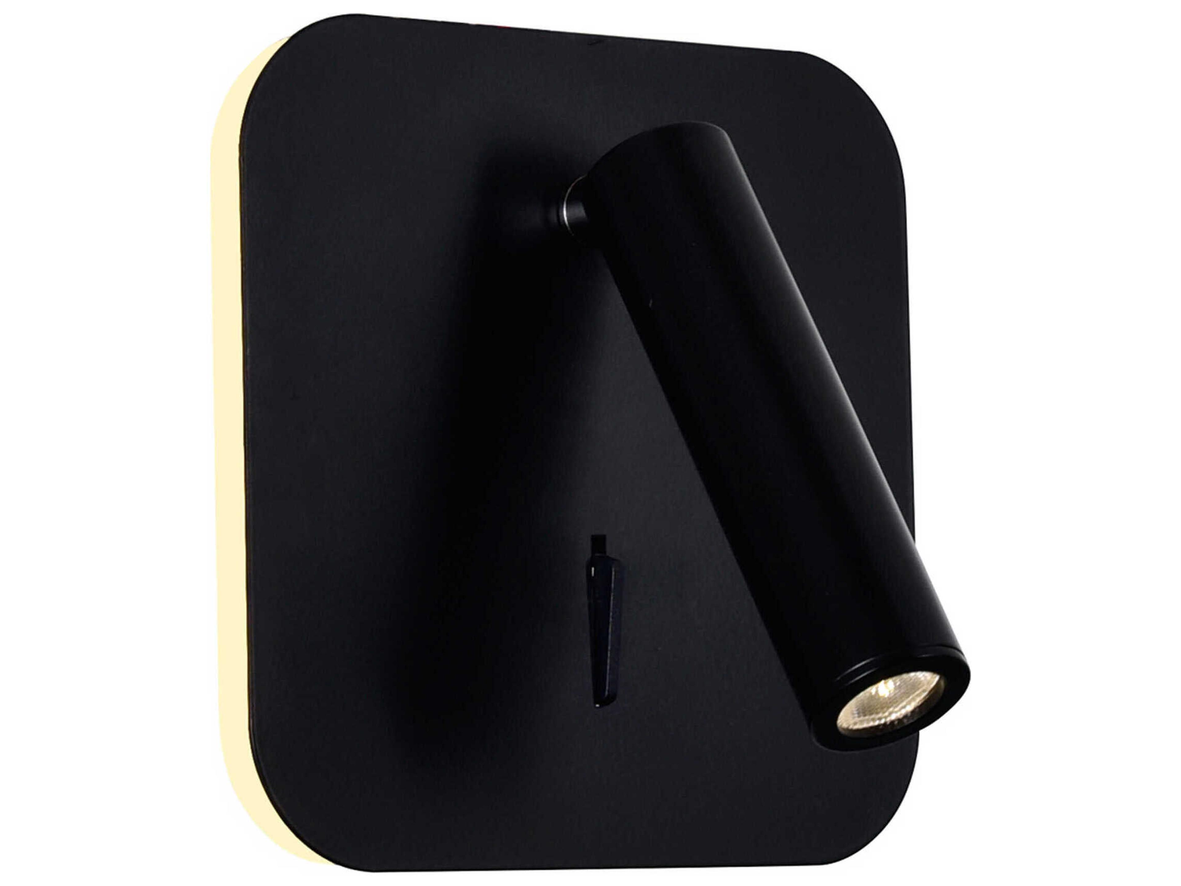 CWI Lighting Private I Matte Black Wall Sconce