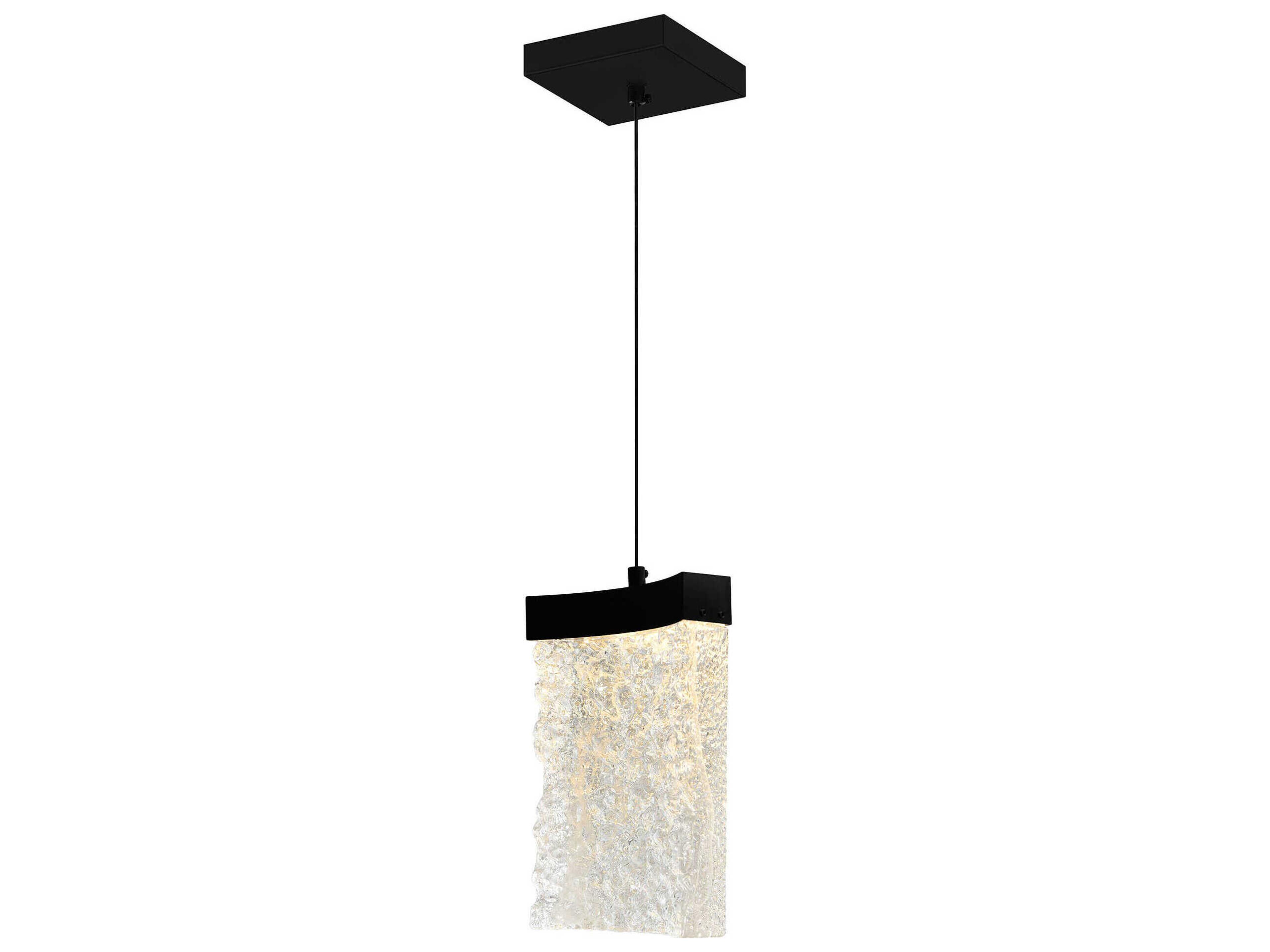 CWI Lighting Lava Black Mini Pendant