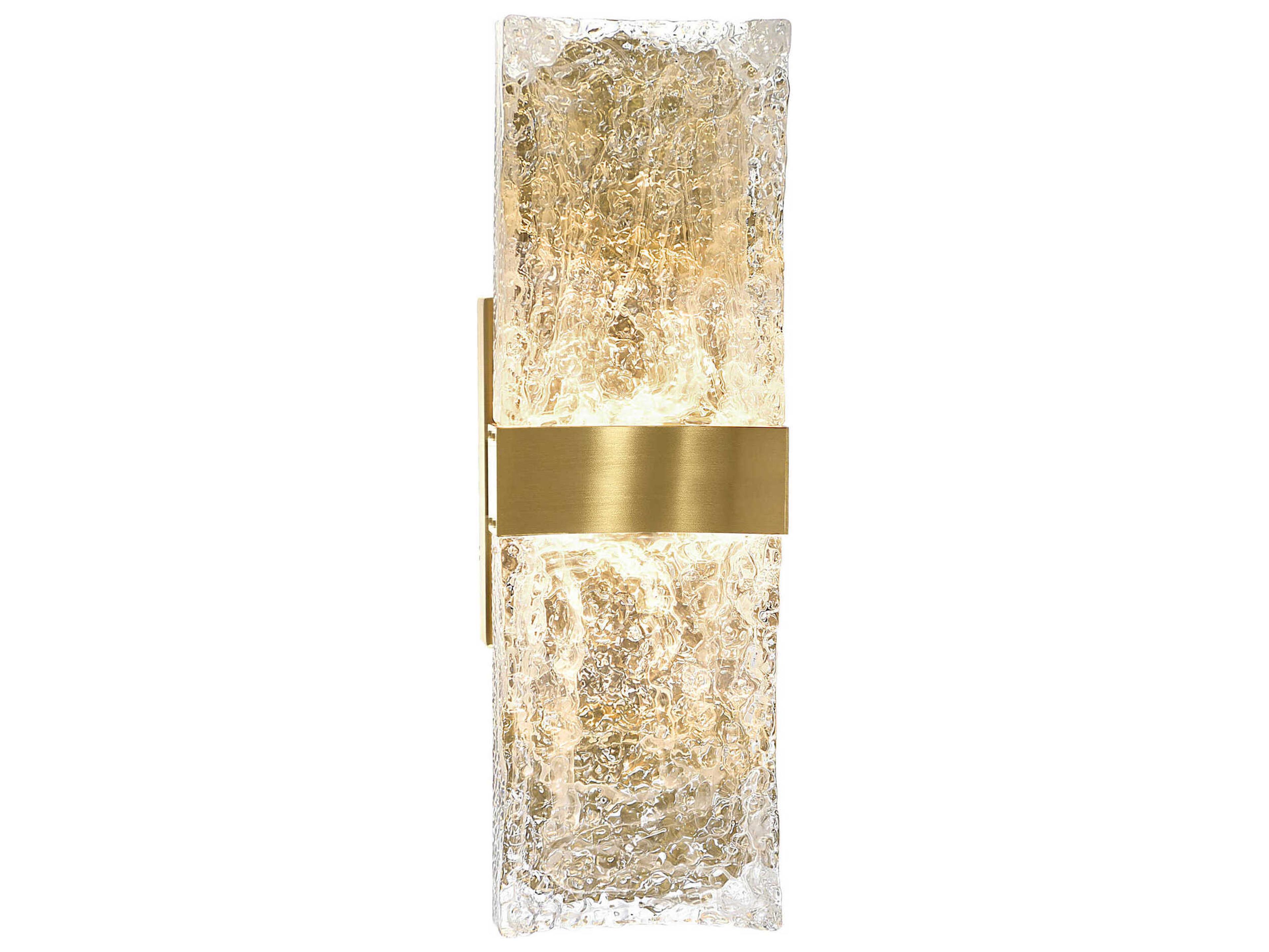 CWI Lighting Lava Brass Vanity Light