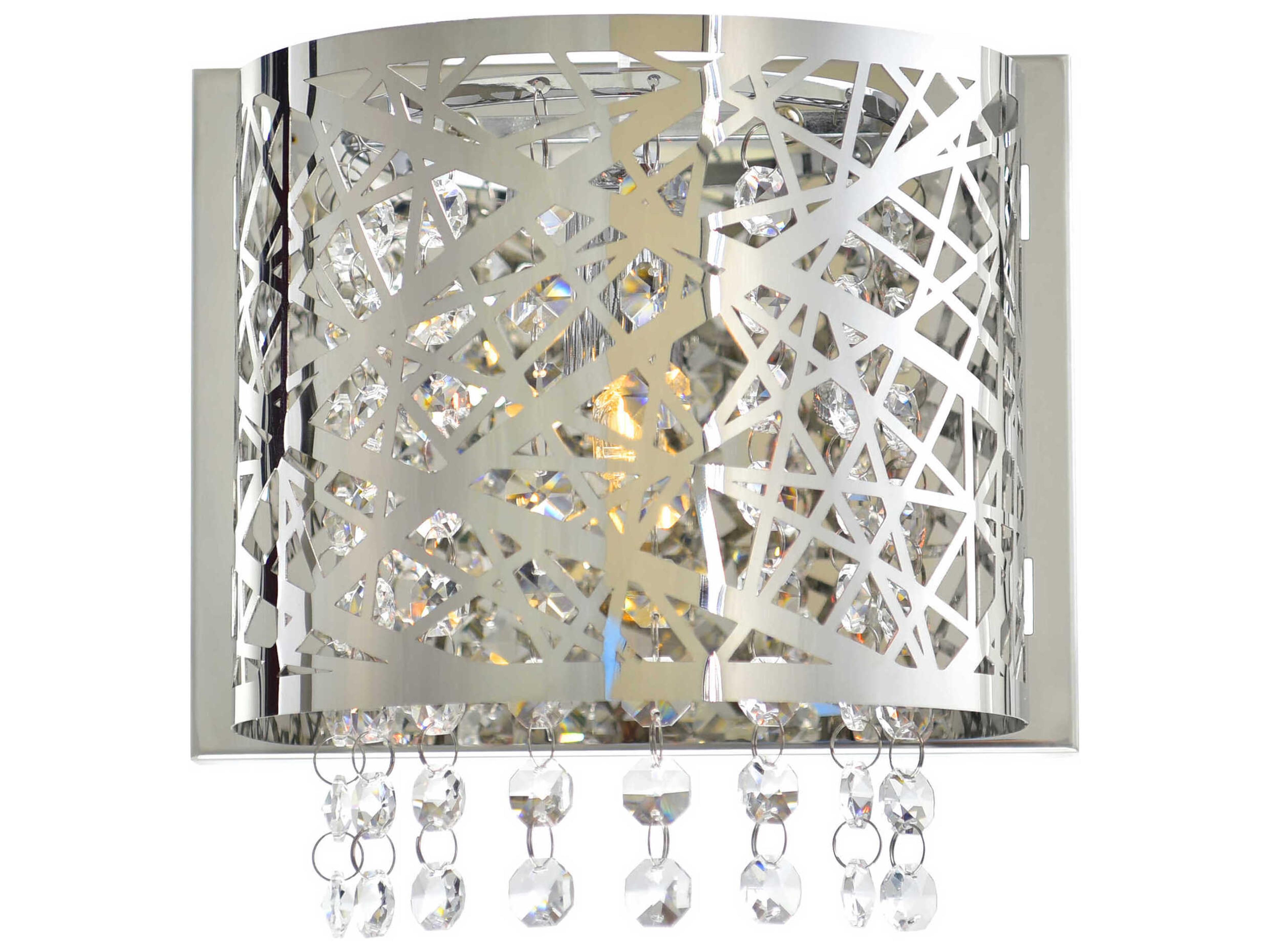 CWI Lighting Eternity 1-Light Stainless Steel Wall Sconce