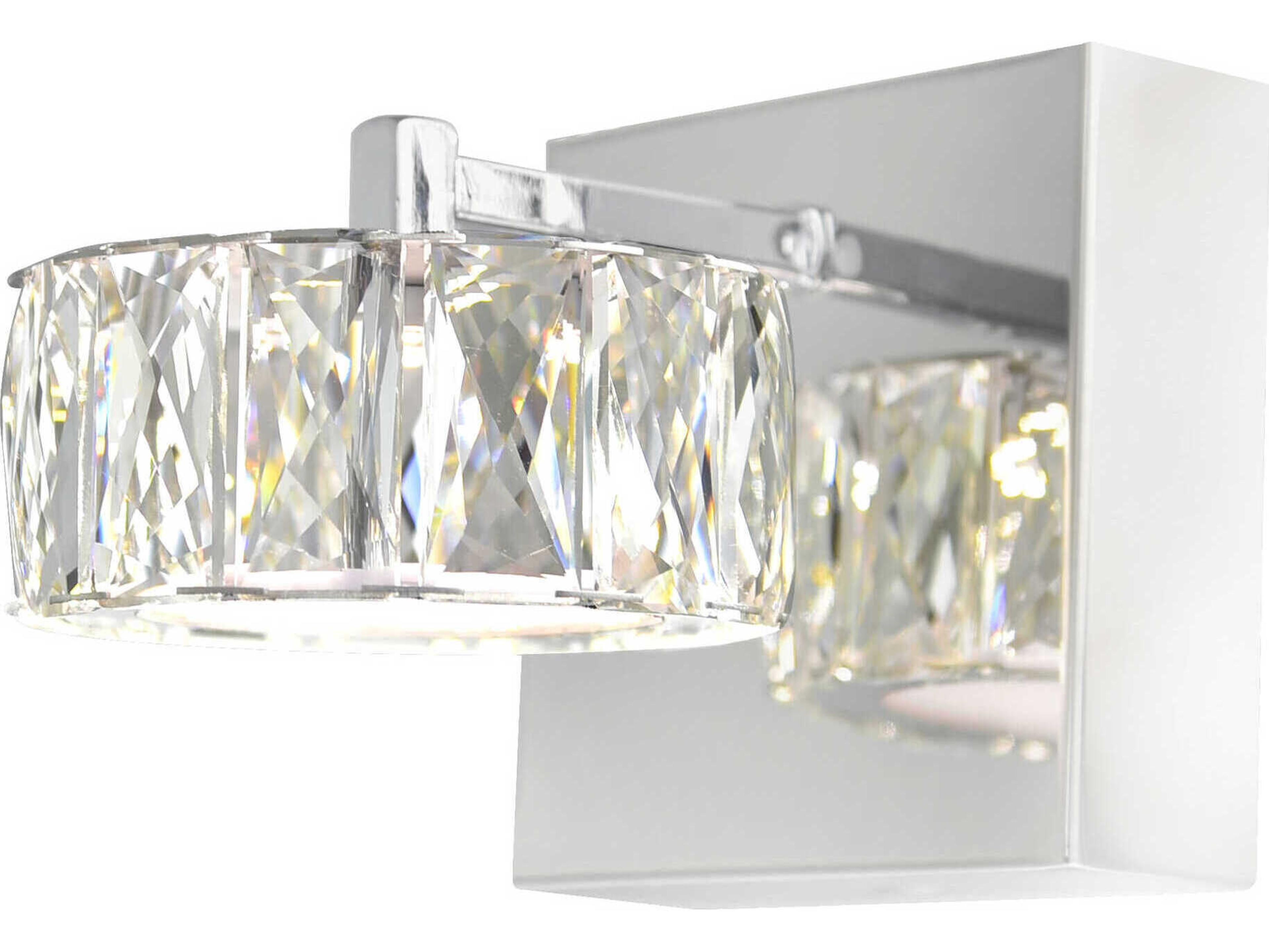 CWI Lighting Milan Chrome Wall Sconce
