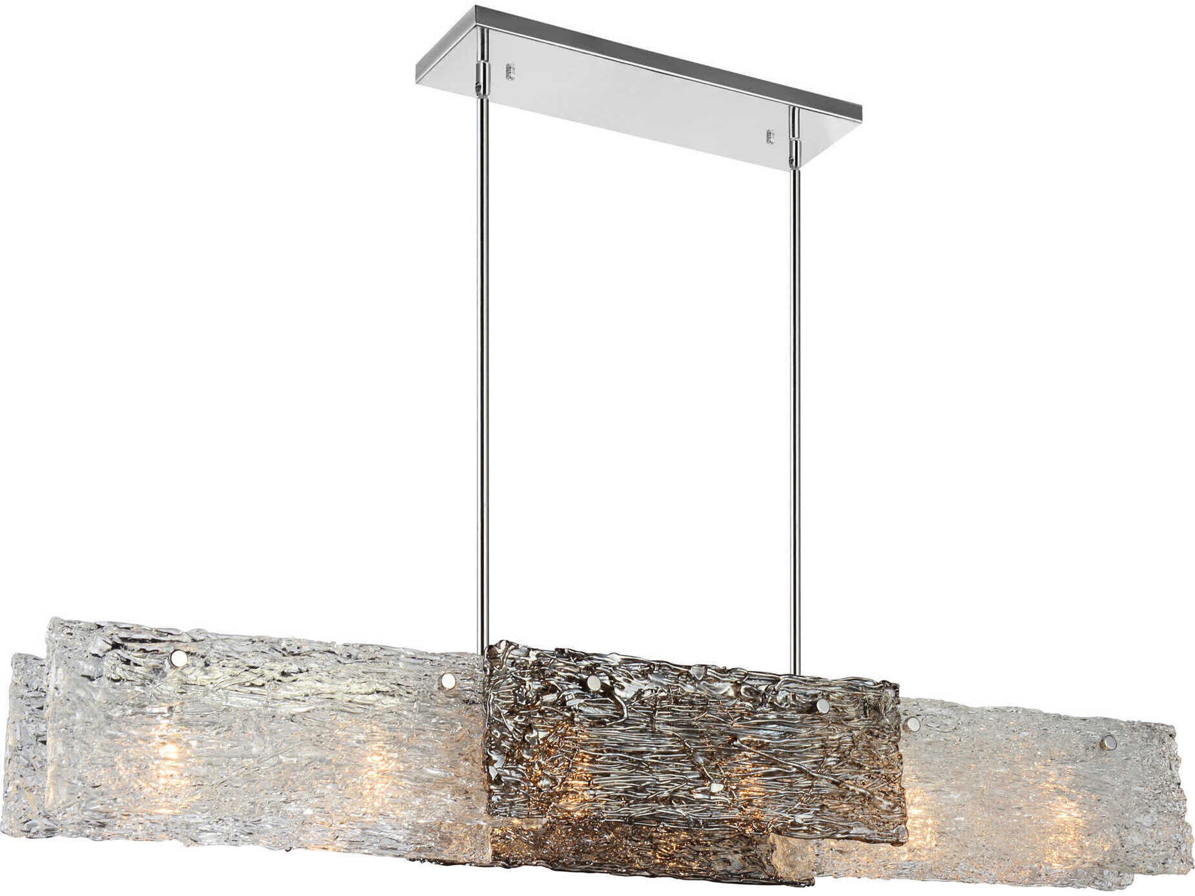 Wilma 6-Light Chrome Island Pendant