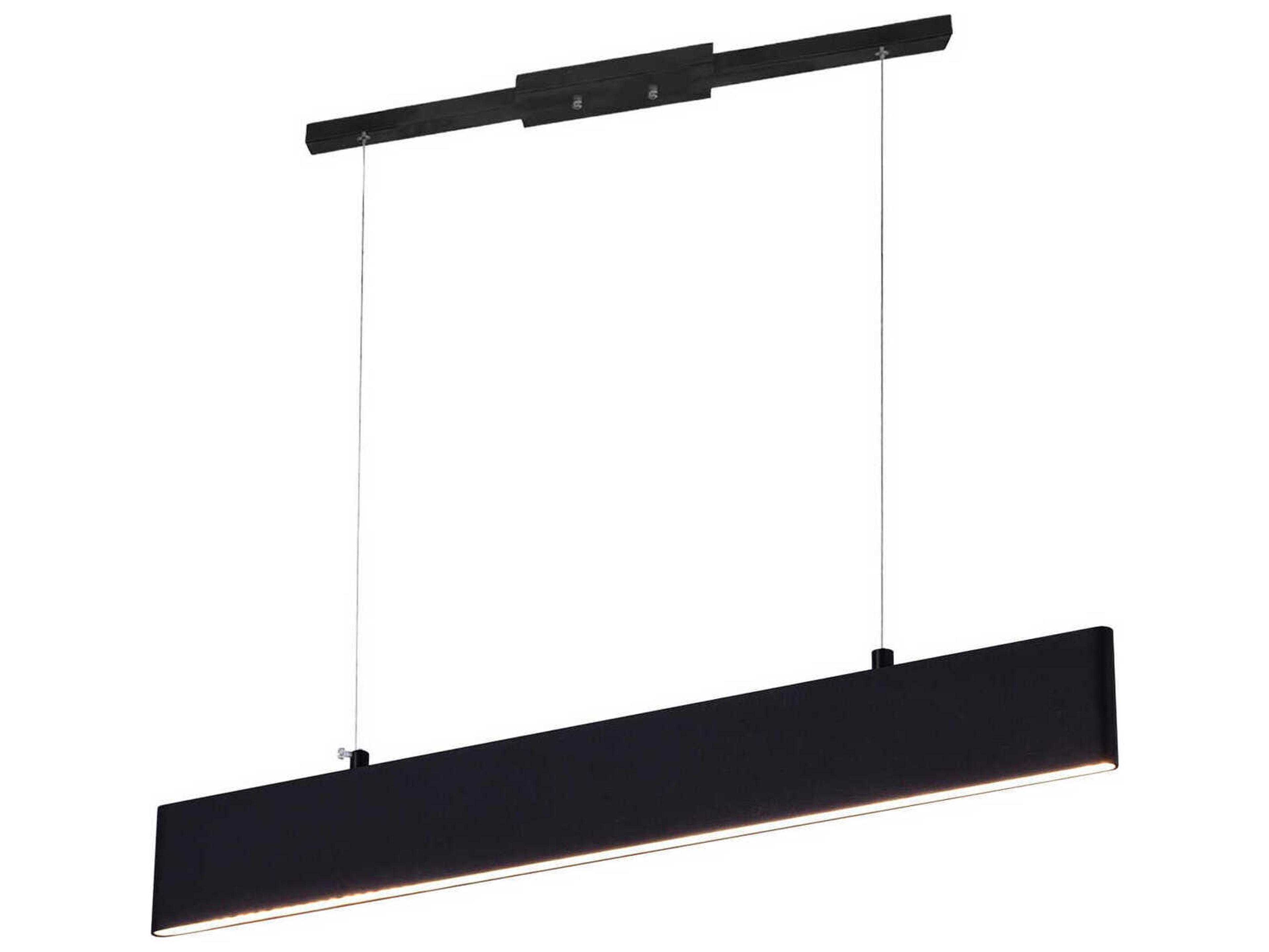 CWI Lighting Krista Satin Black Island Pendant