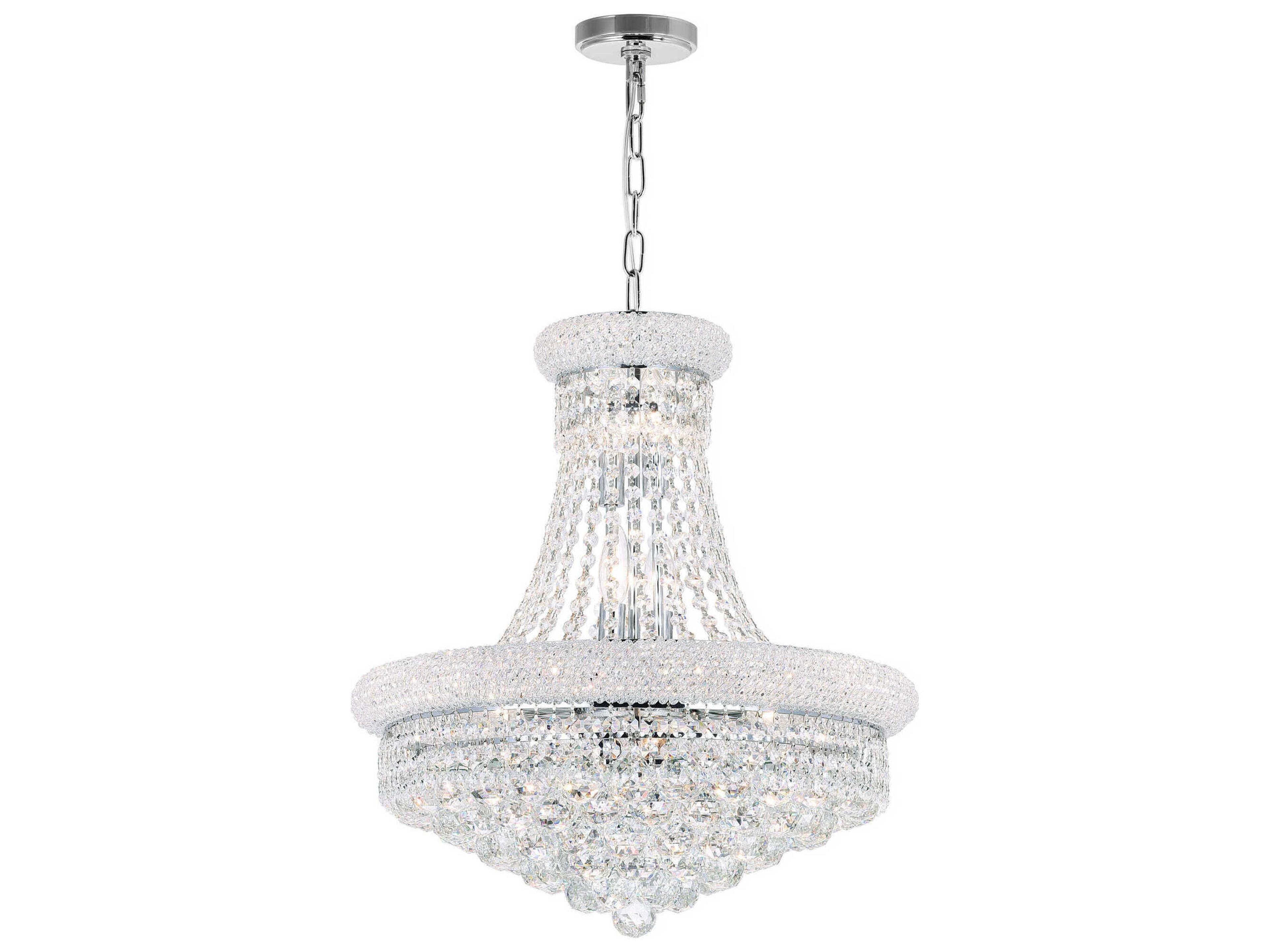 CWI Lighting Empire 14-Light Chrome Traditional Chandelier