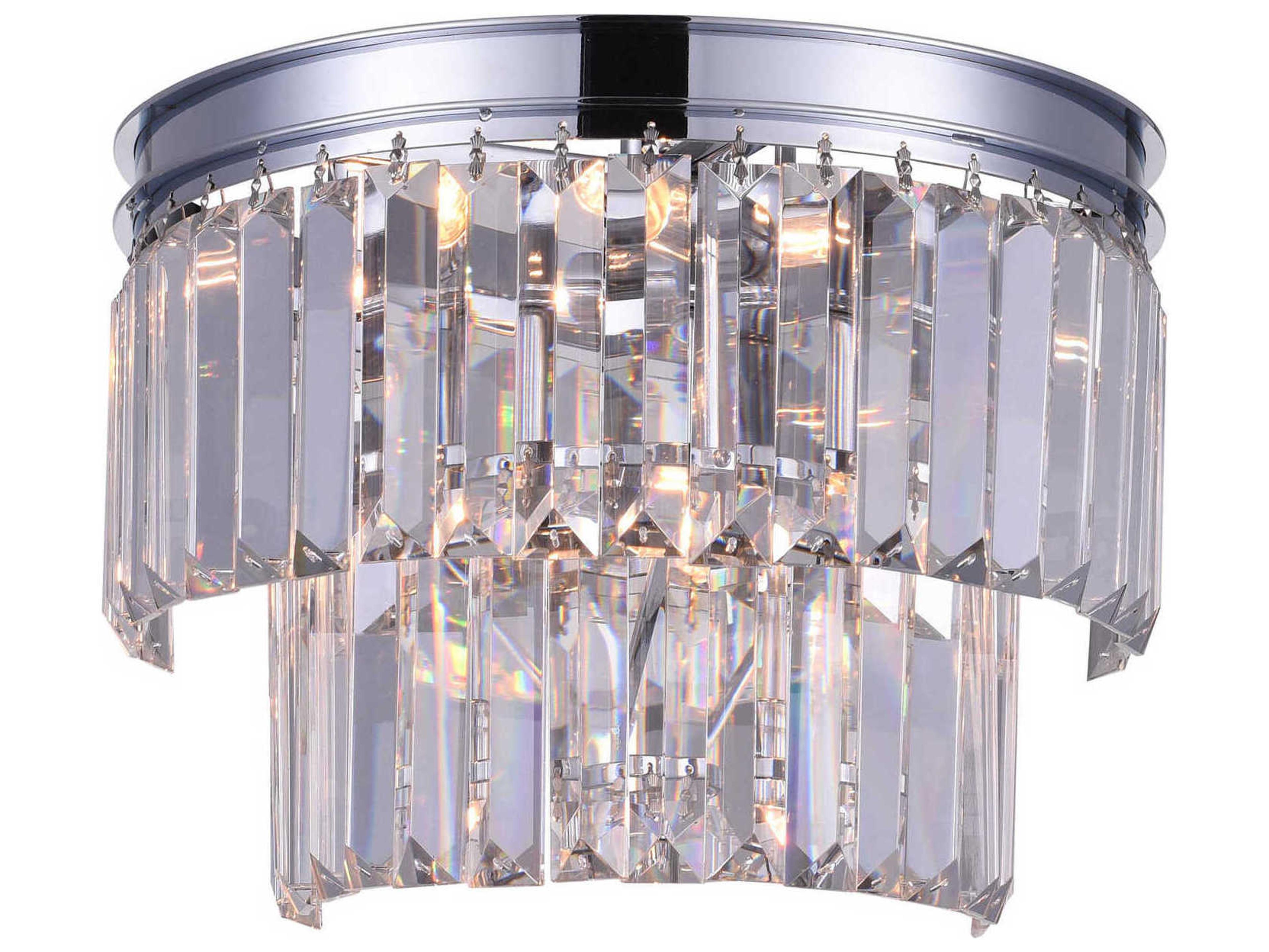 Weiss 5-Light Chrome Wall Sconce