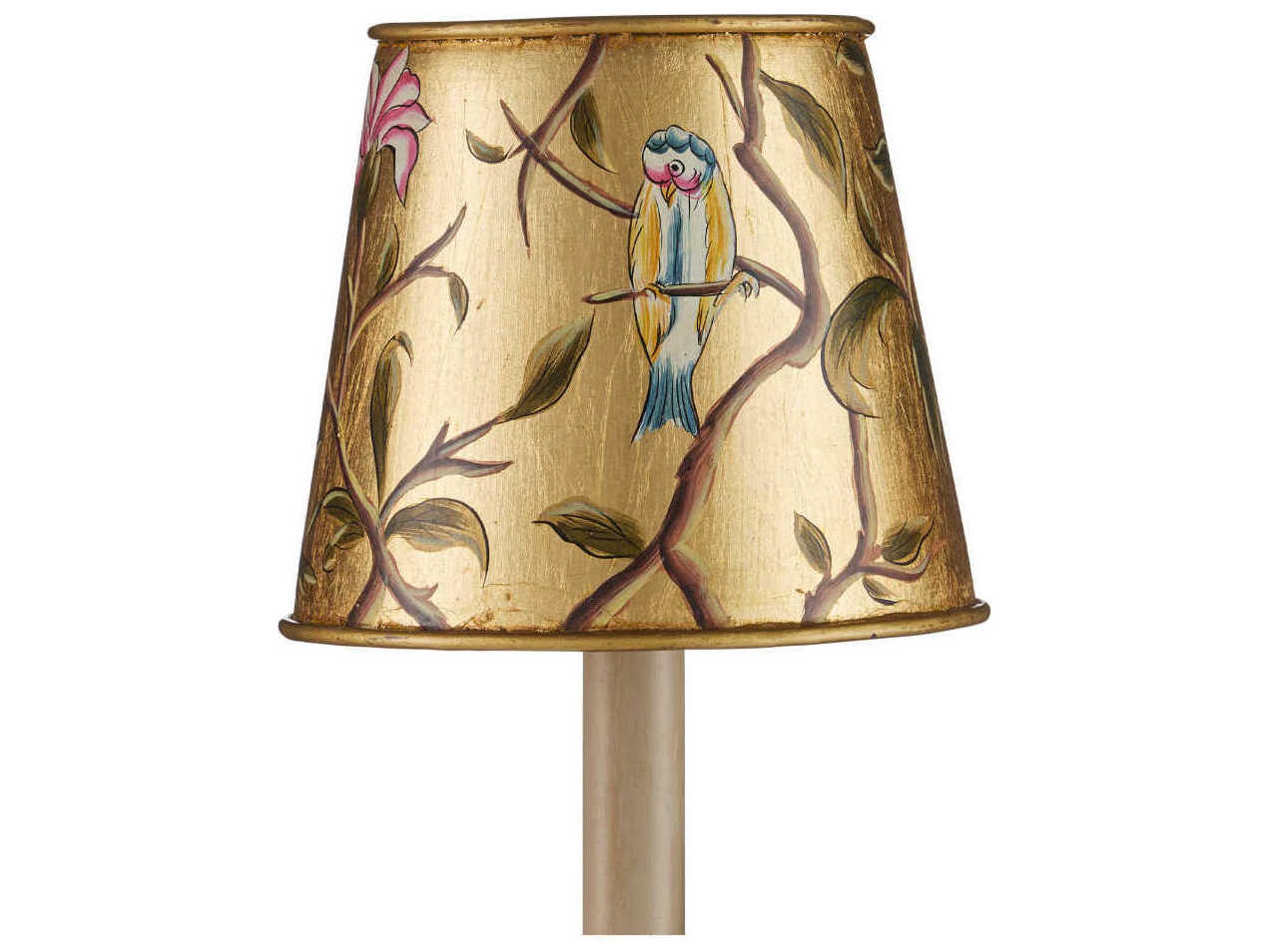 Currey & Company Victoria Gold Tapered Chandelier Shade