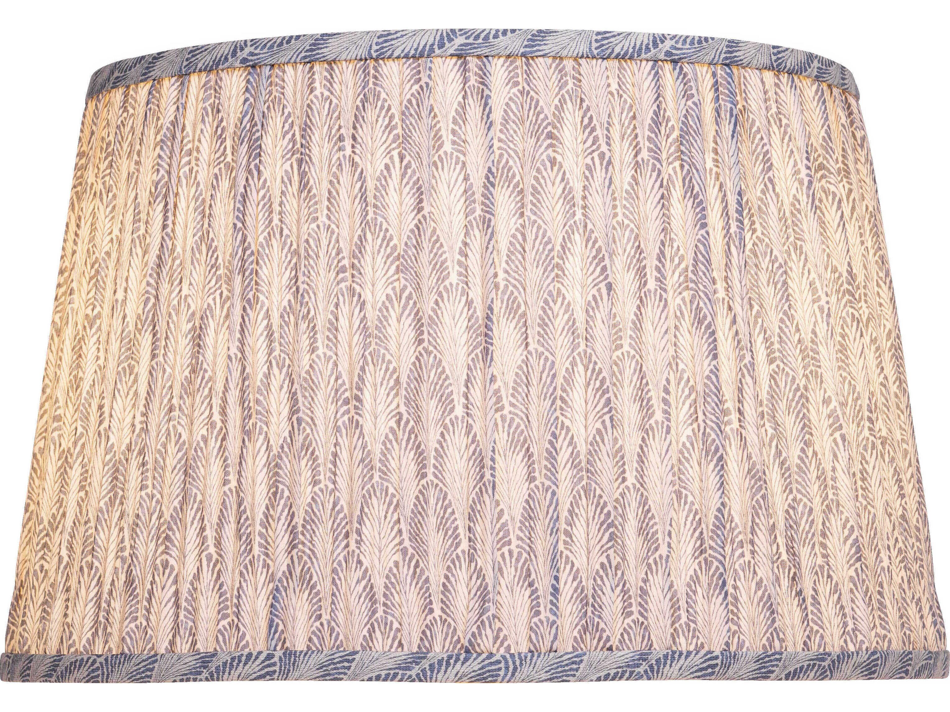 Currey & Company Plume Marine Medium Tapered Lamp Shade