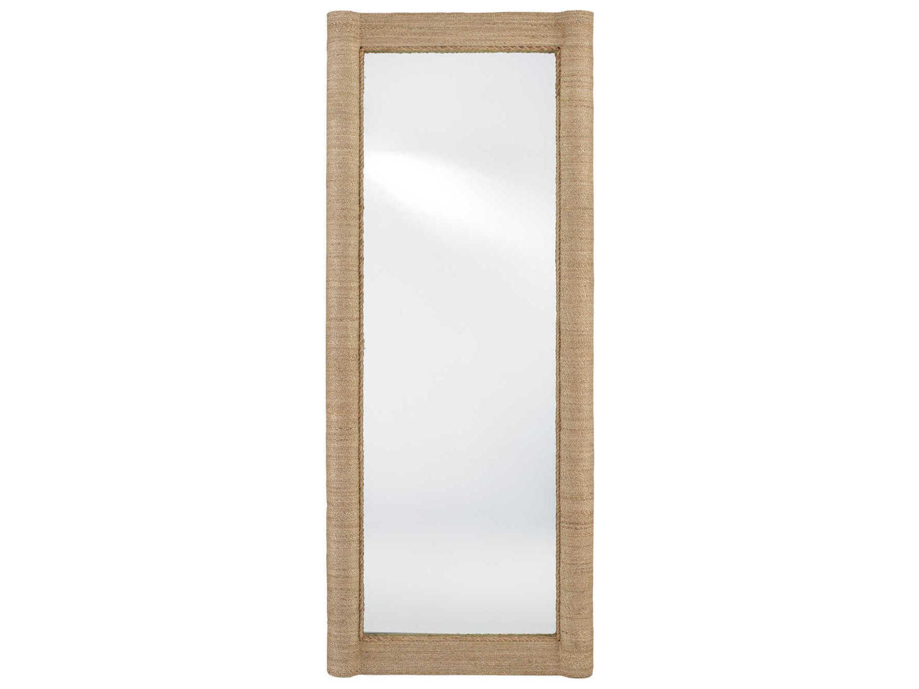 Vilmar Natural Rectangular Floor Mirror