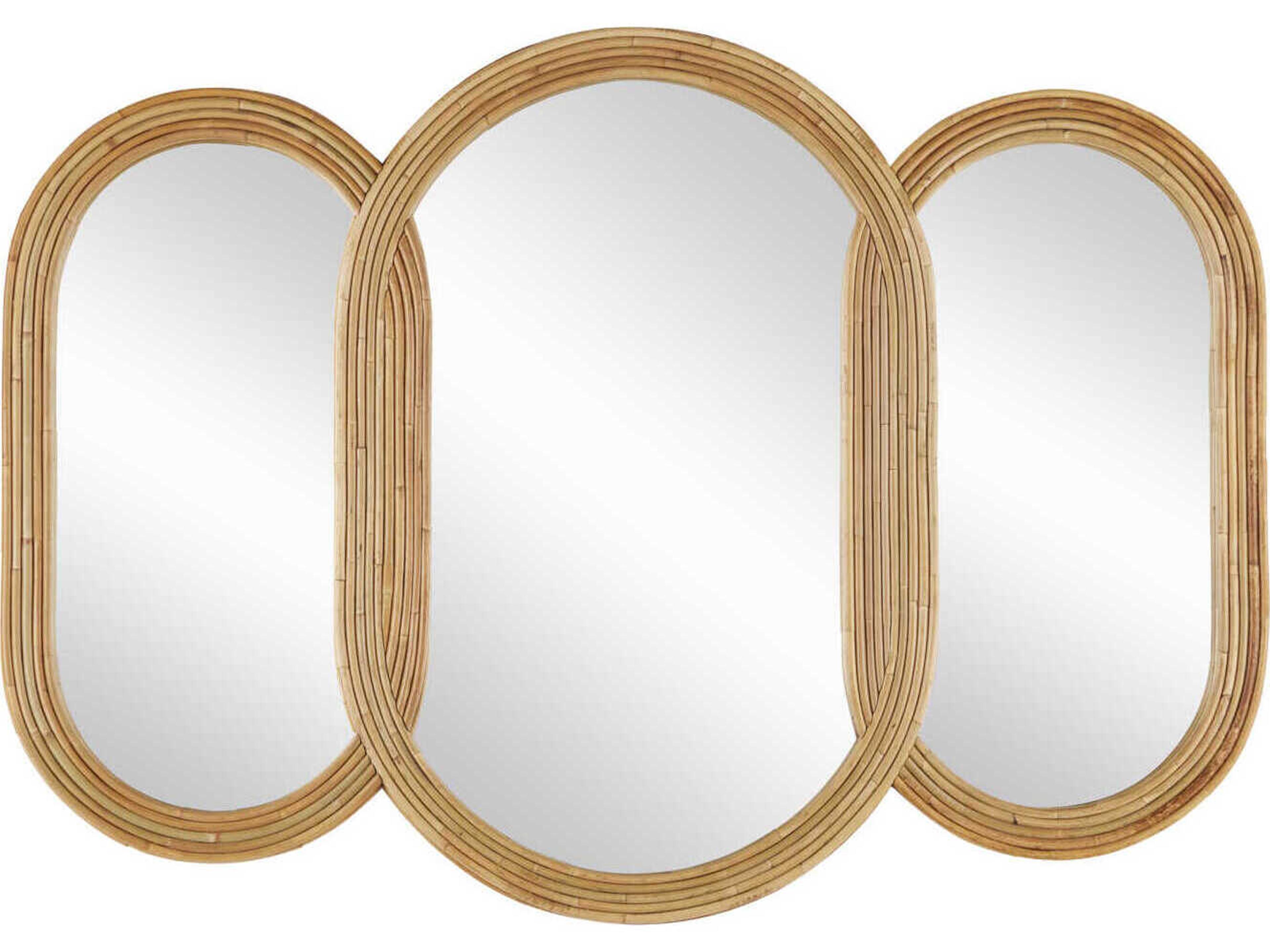 Currey & Company Triboa Arurog / Khaki Wall Mirror