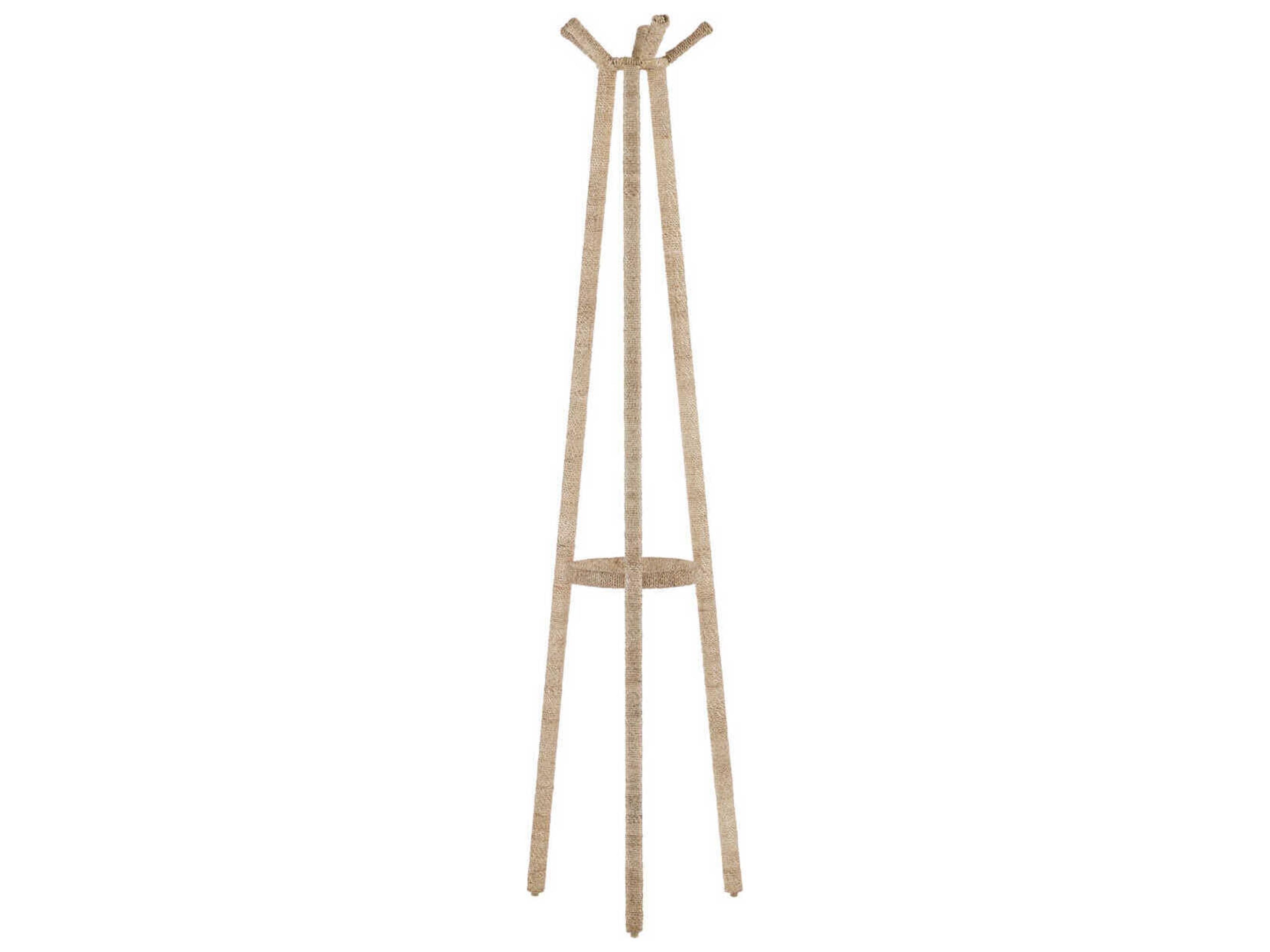 Currey & Company Rolo Natural Coat Rack