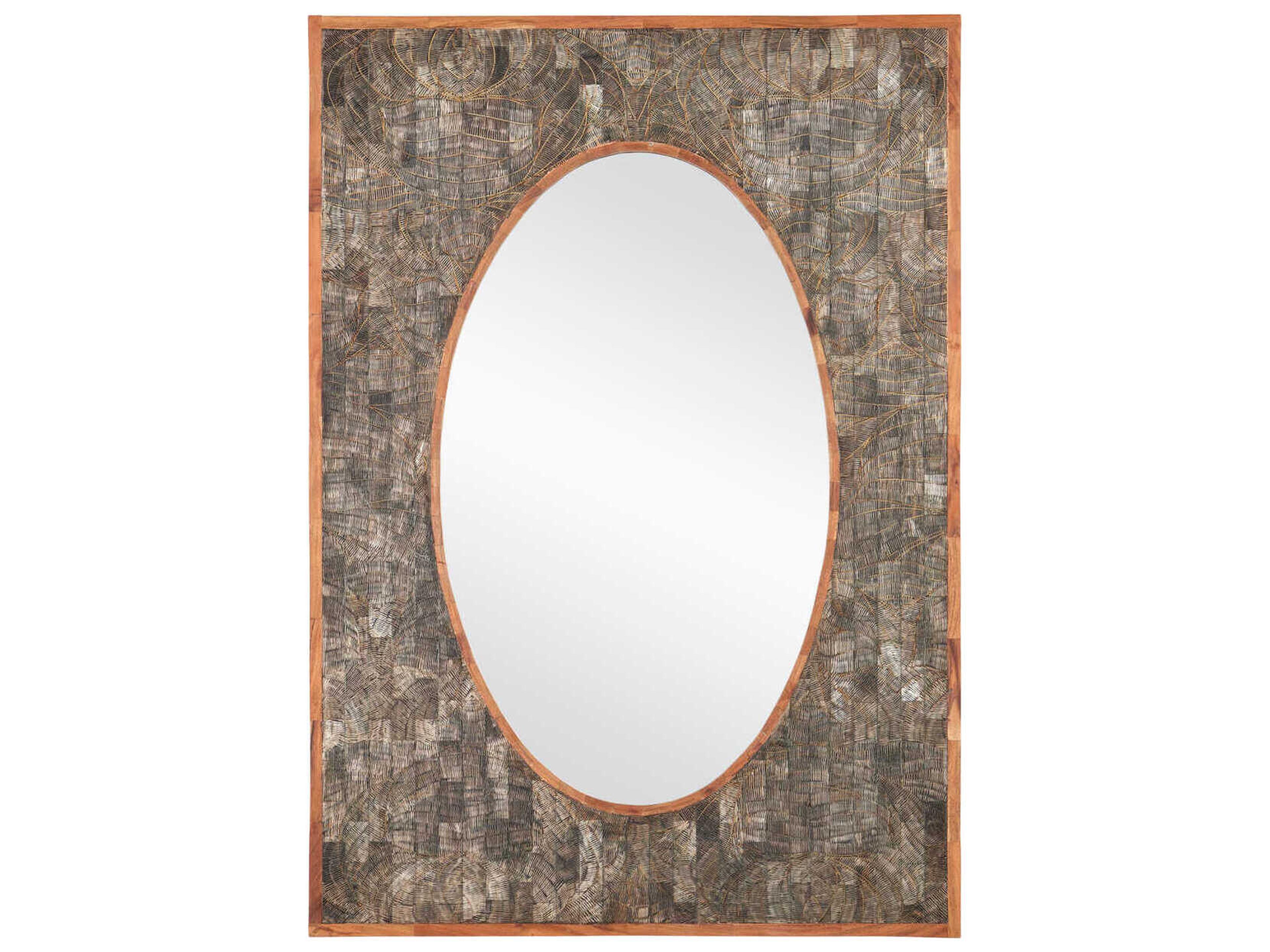Currey & Company Ebba Rectangular Wall Mirror