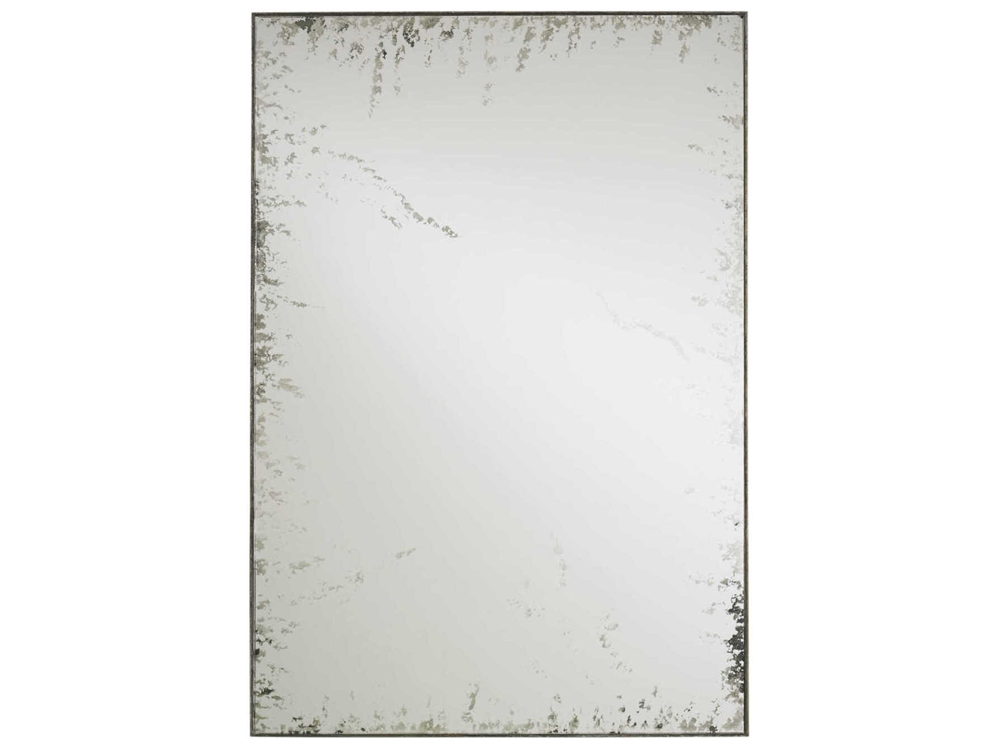 Rene Pyrite Bronze Rectangular Antique Mirror