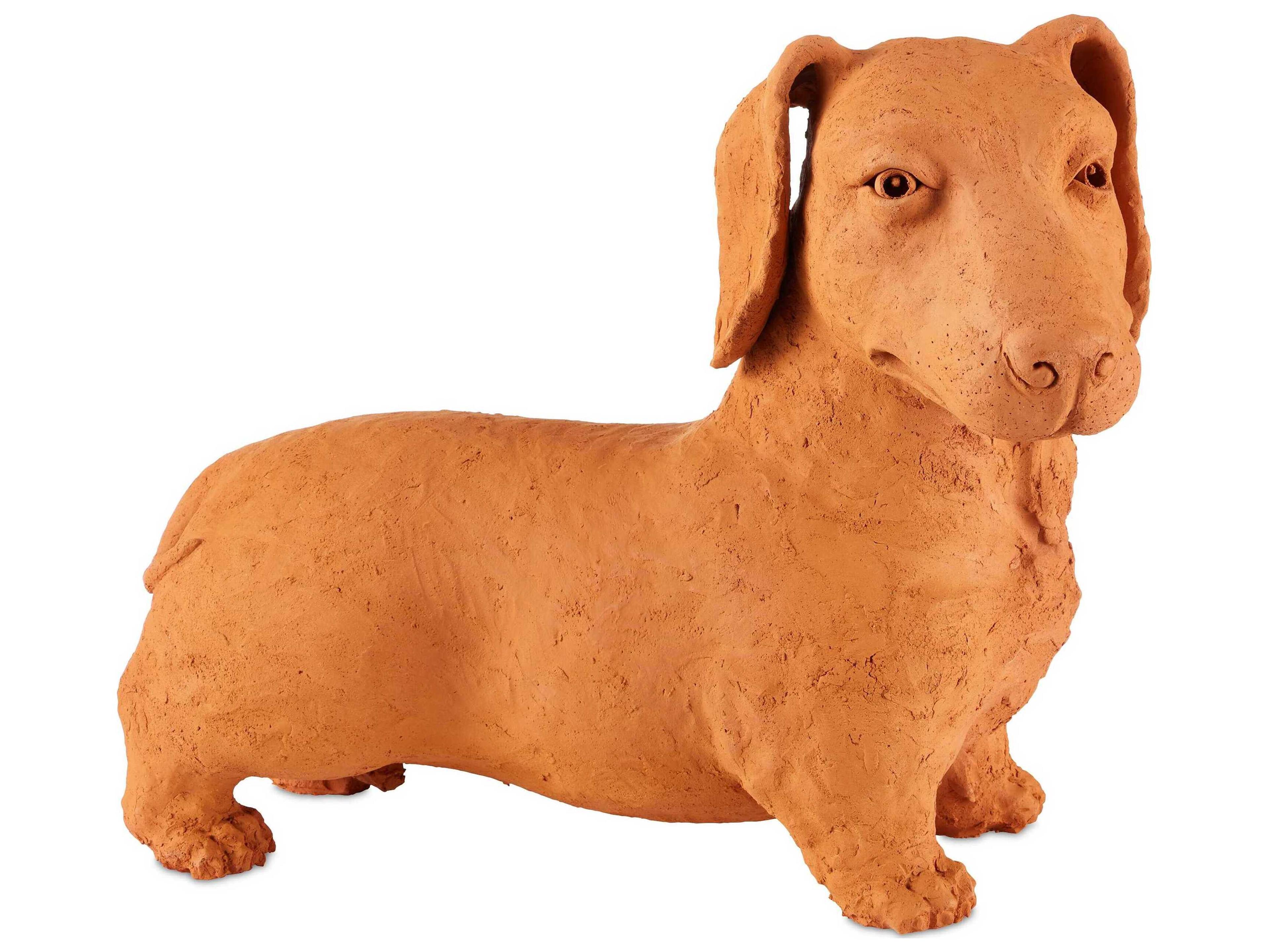 Currey & Company Rocky the Teckel Sculpture