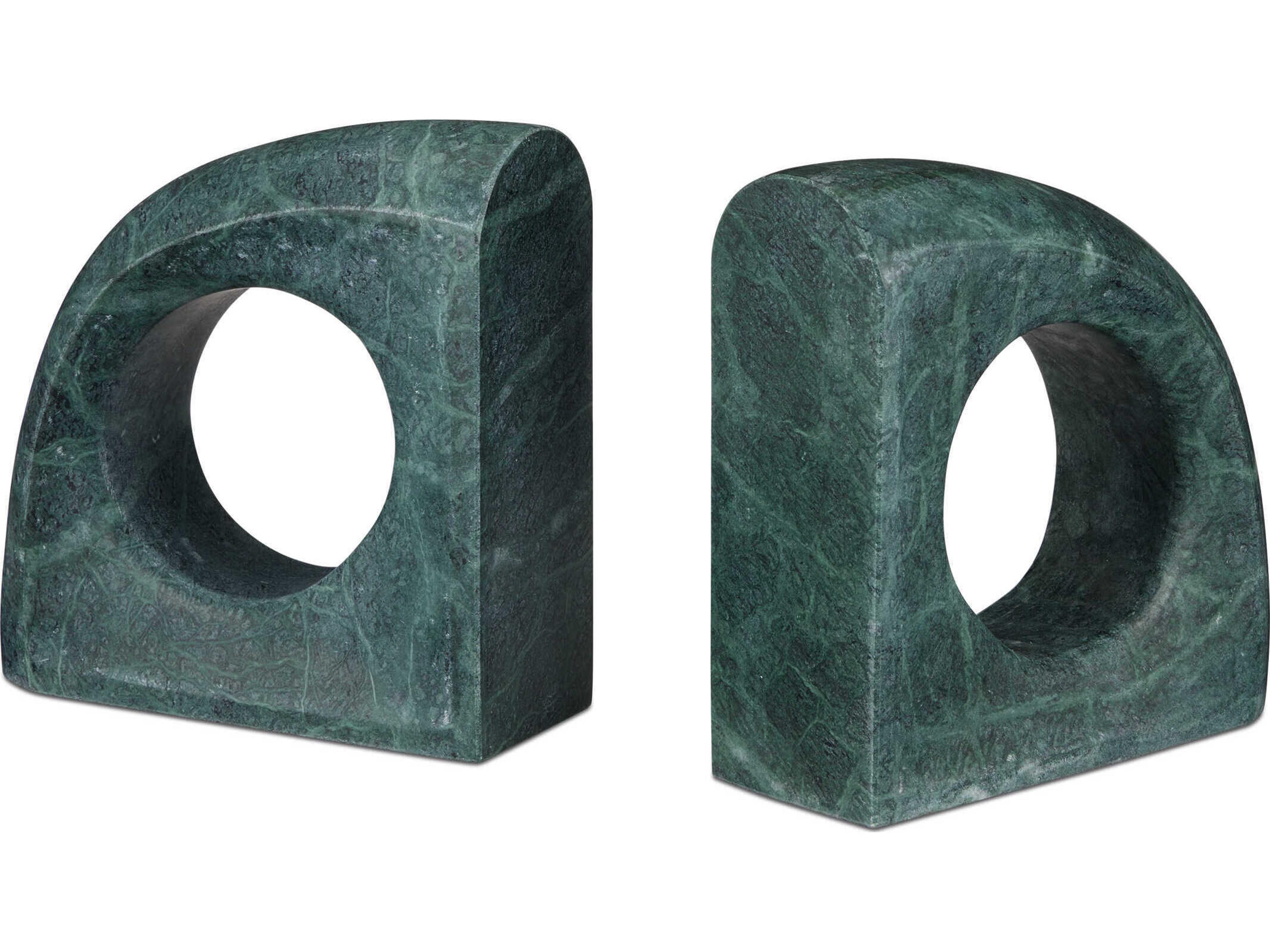Currey & Company Russo Green Object (Set of 2)