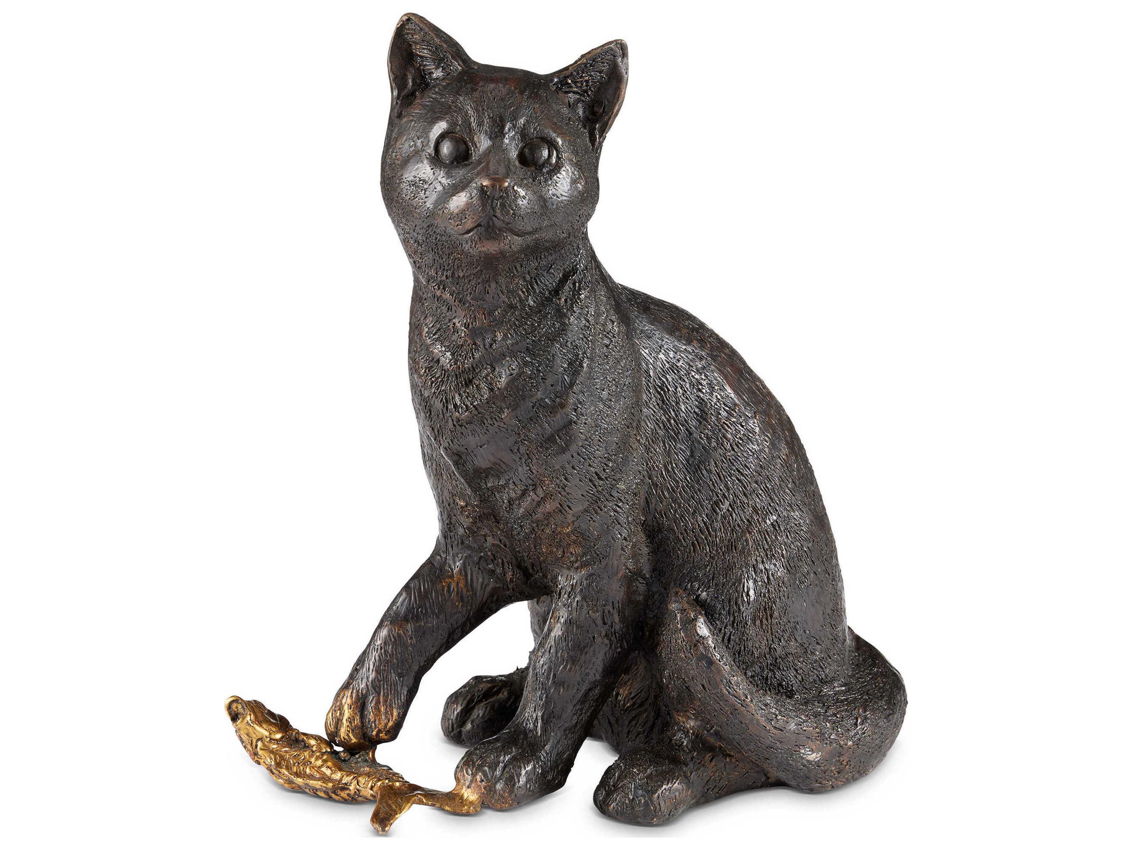 Currey & Company Gatto Sculpture