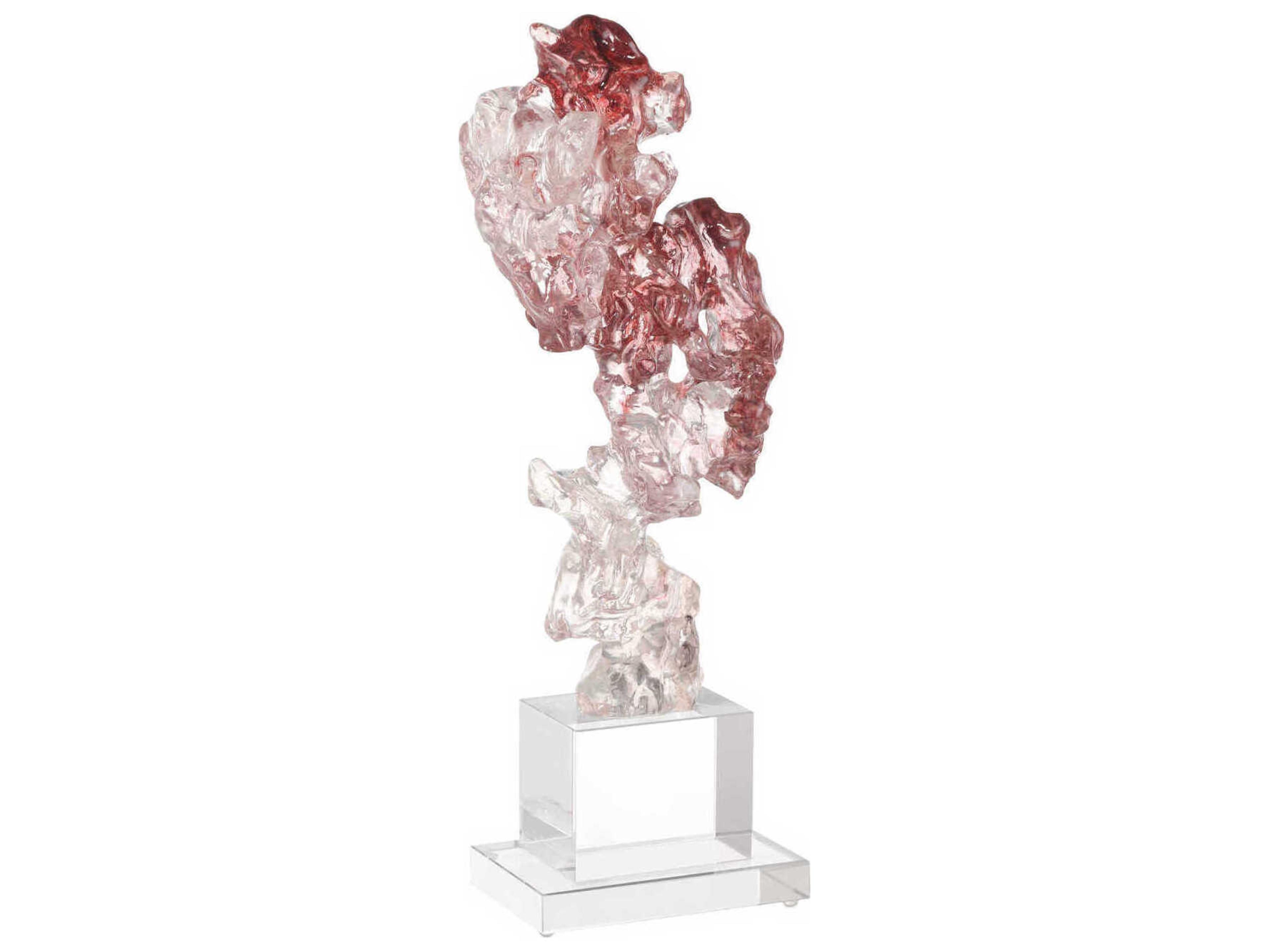 Currey & Company Faux Rock Crystal Large Sculpture