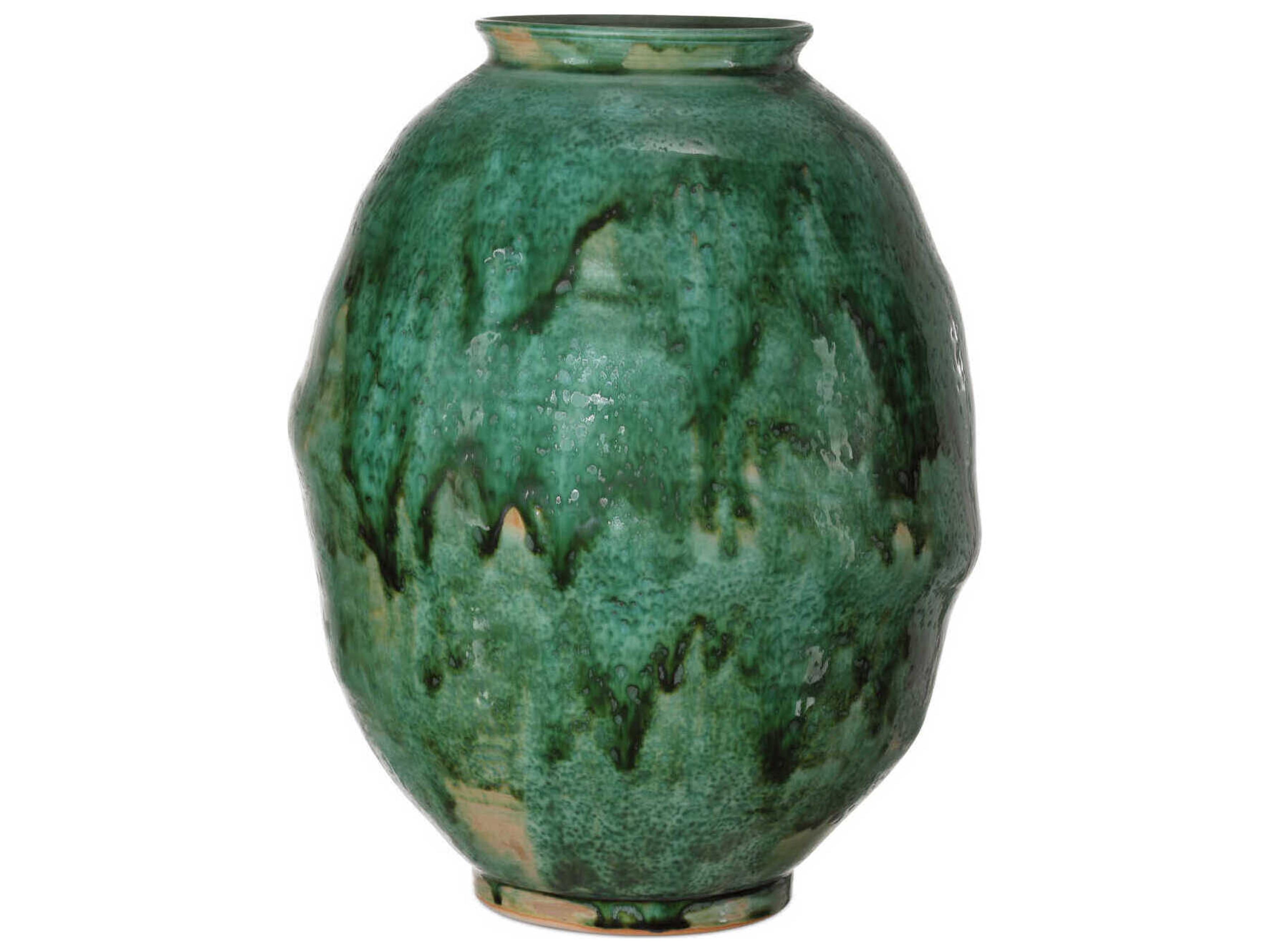Currey & Company Marrakesh Green Vase
