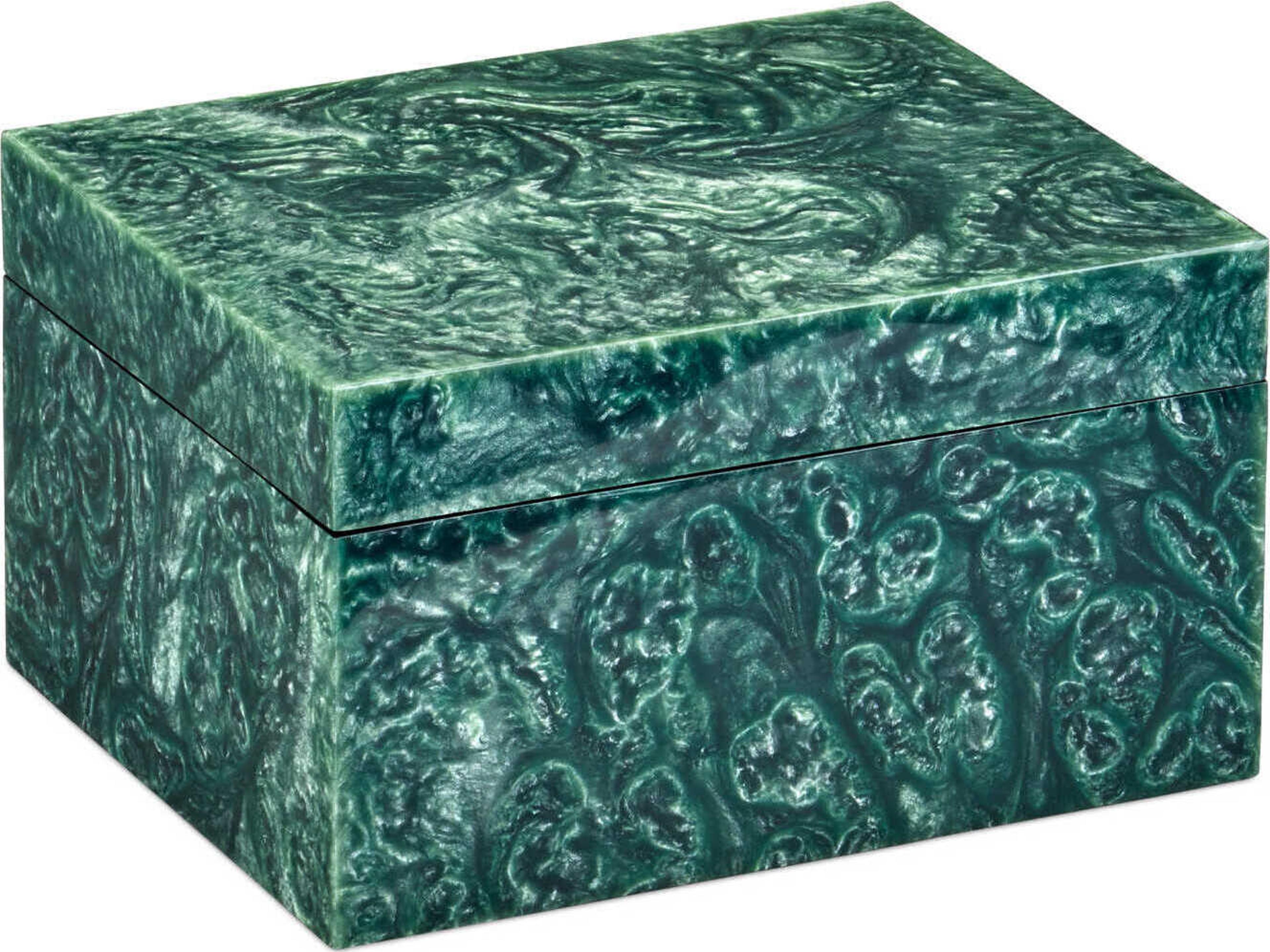 Currey & Company Rina Teal Box