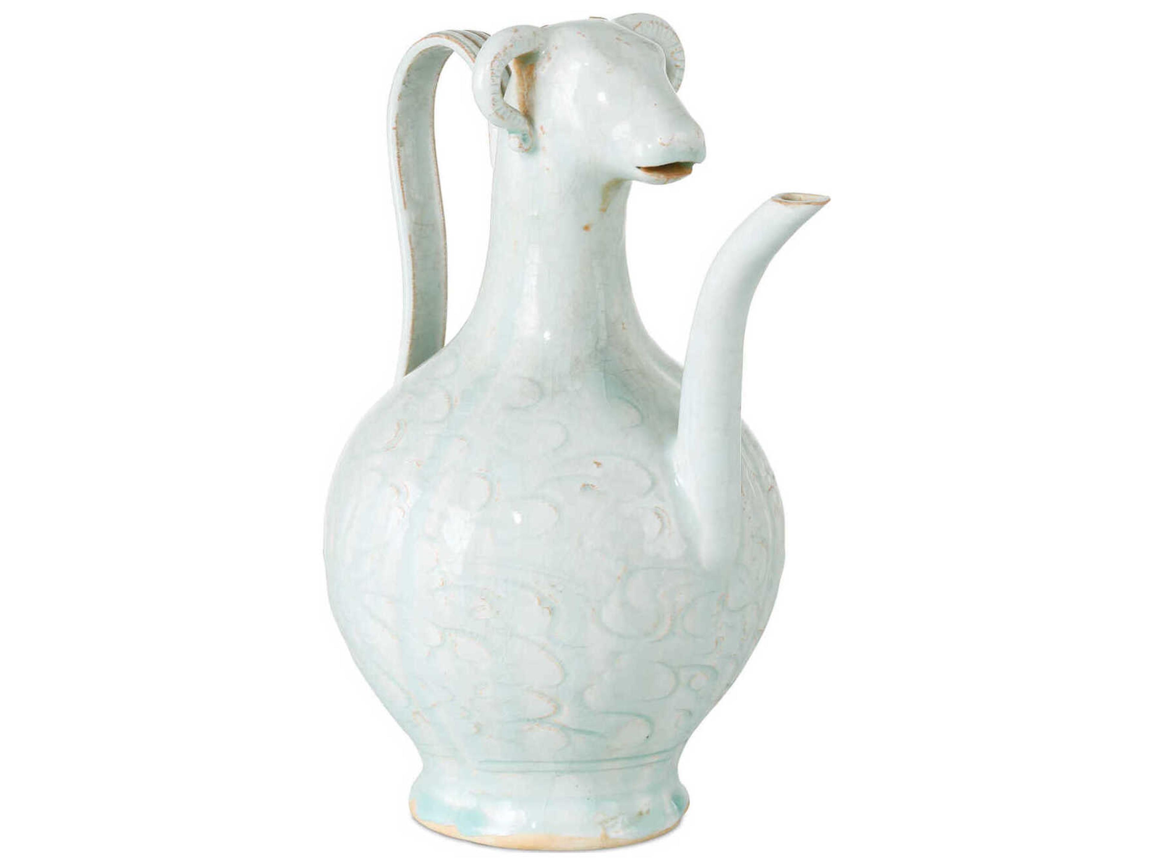 Currey & Company Ritual Celadon Hunting Bottle