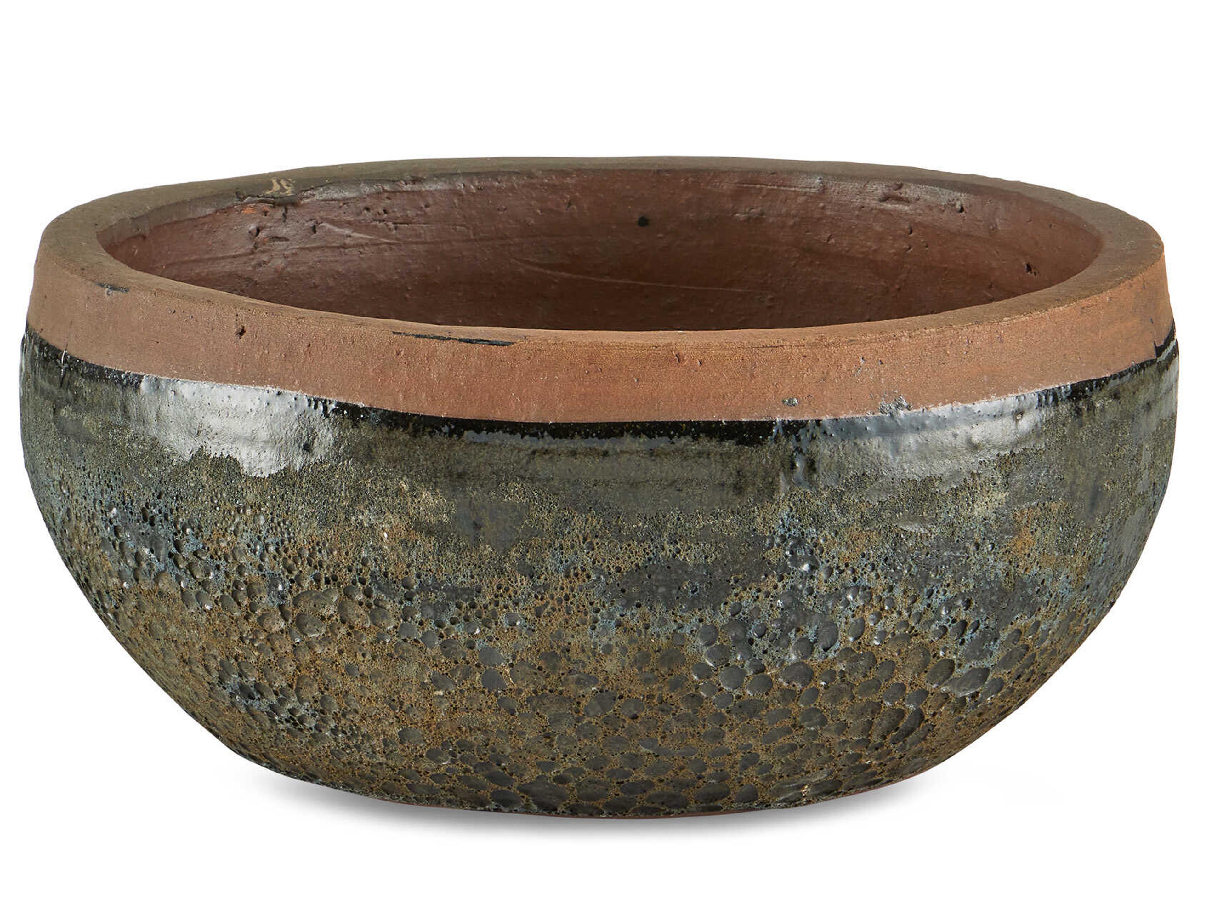 Currey & Company Lyra Black Planter