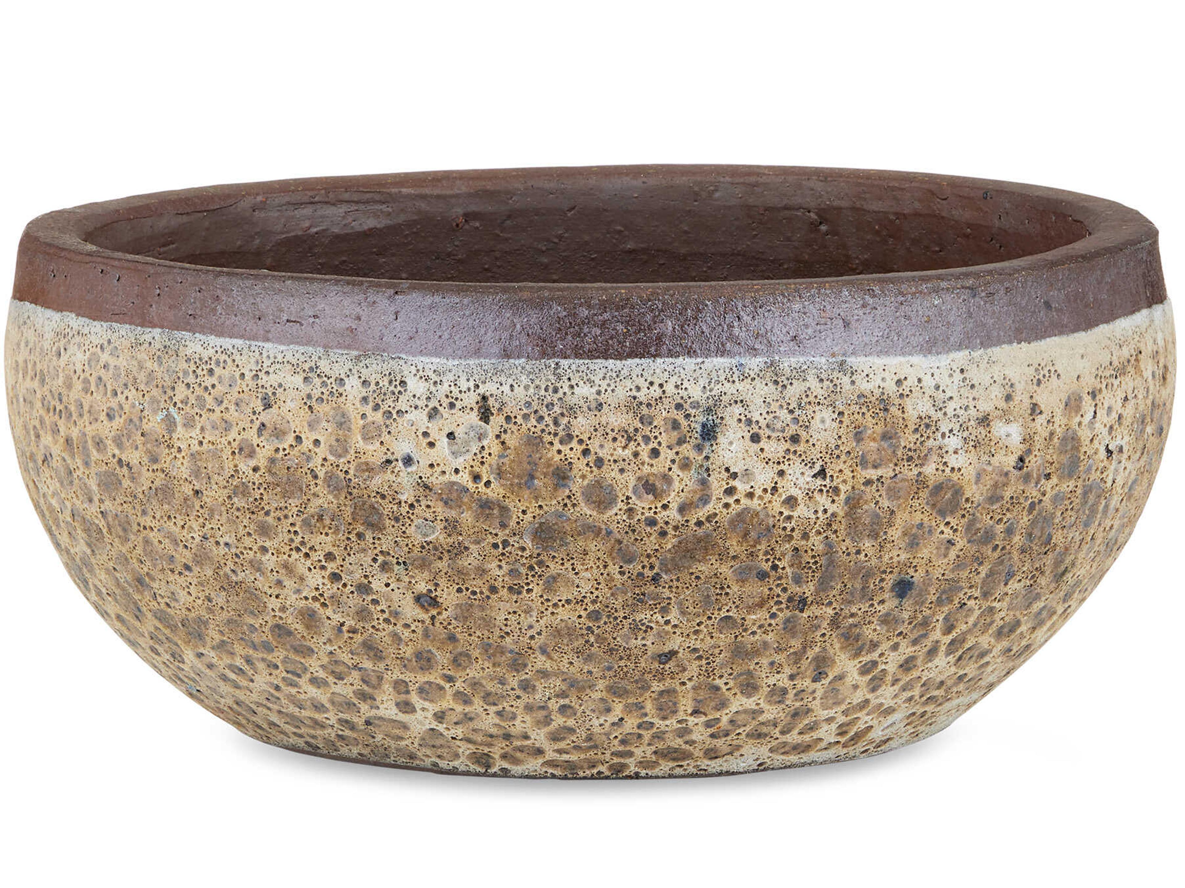 Currey & Company Lyra Beige Planter