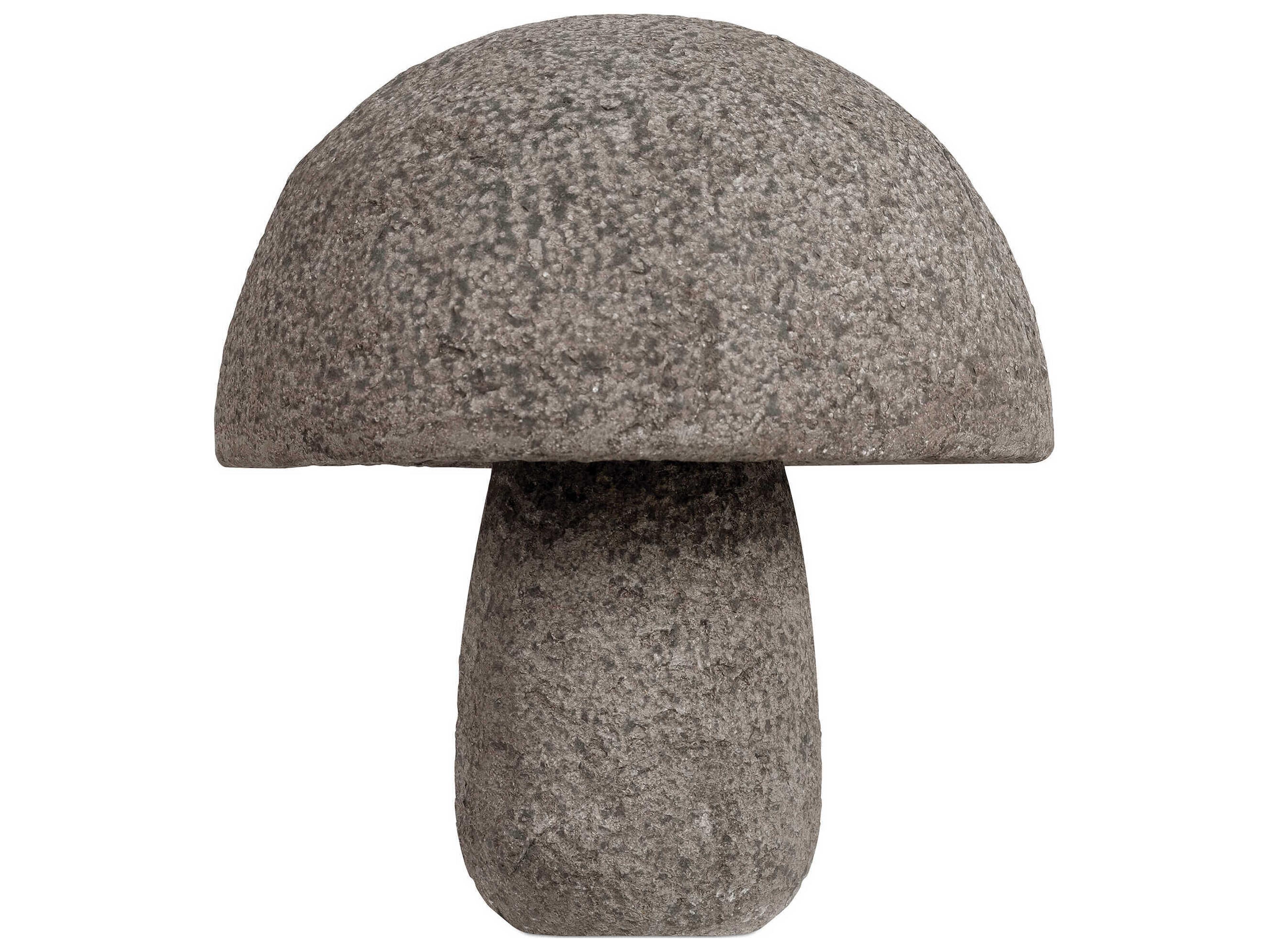 Currey & Company Textured Brown Mushroom Sculpture