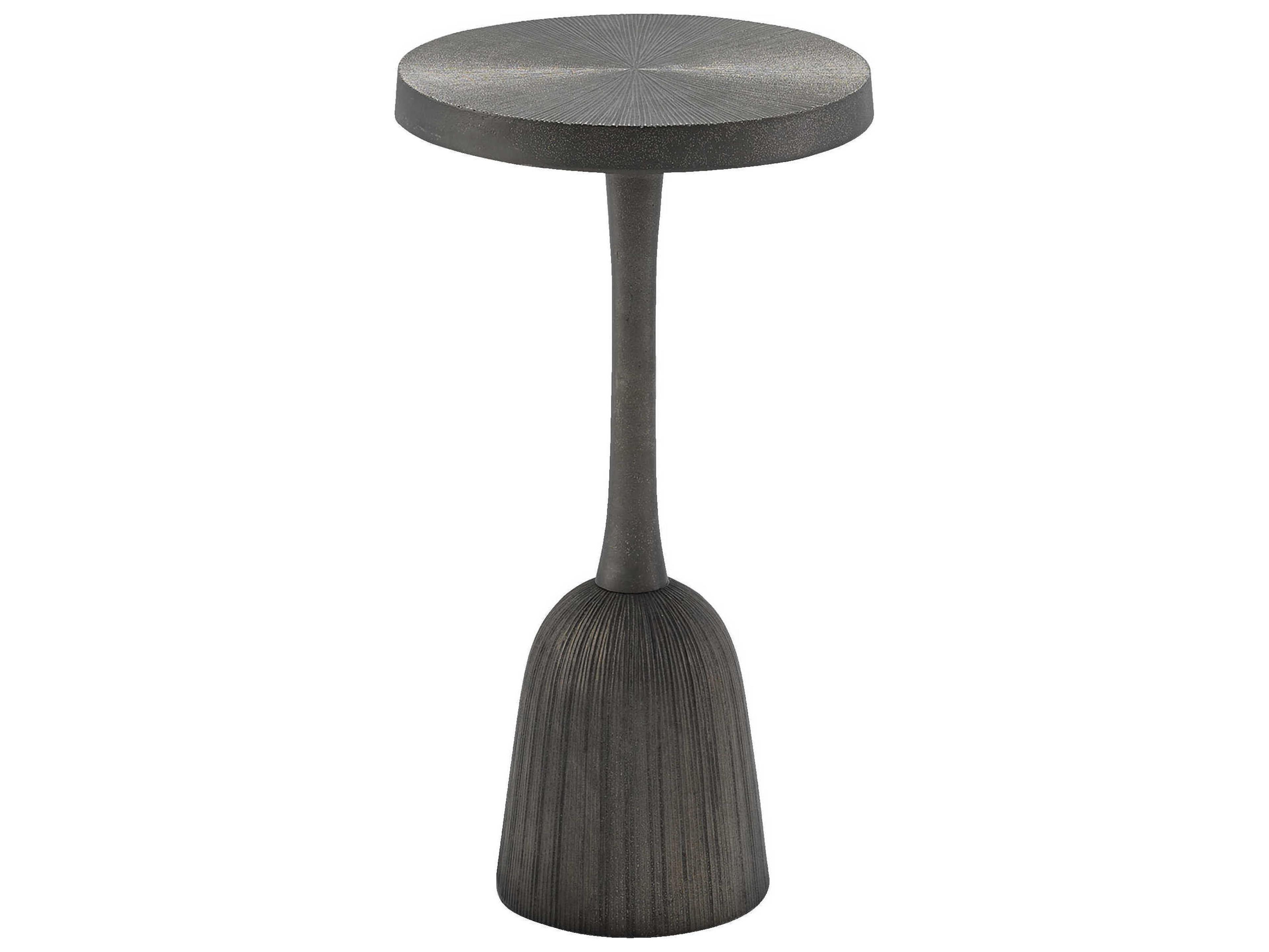 urrey & Company Tulee Round Metal End Table