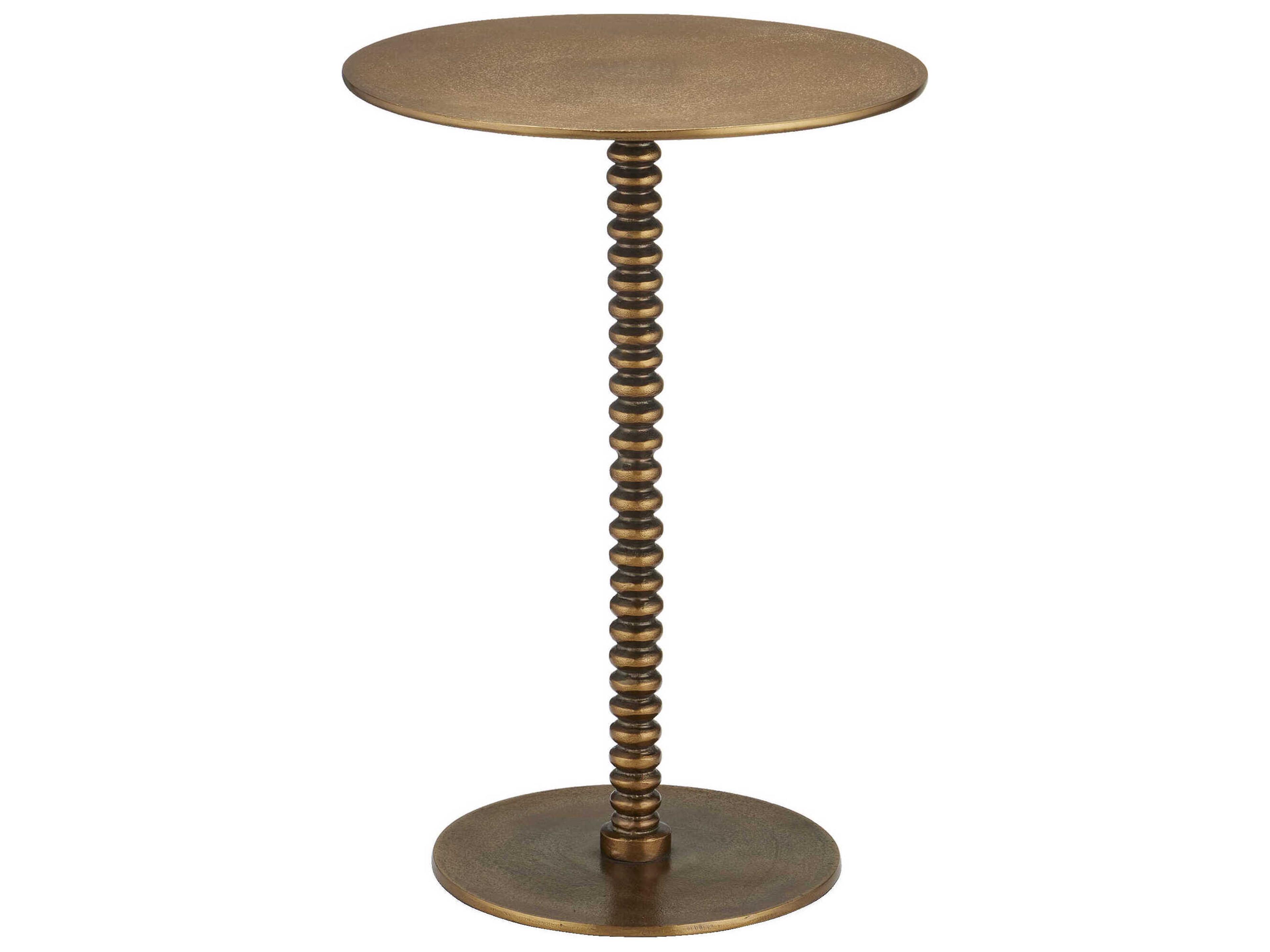 urrey & Company Dasari Round Metal End Table