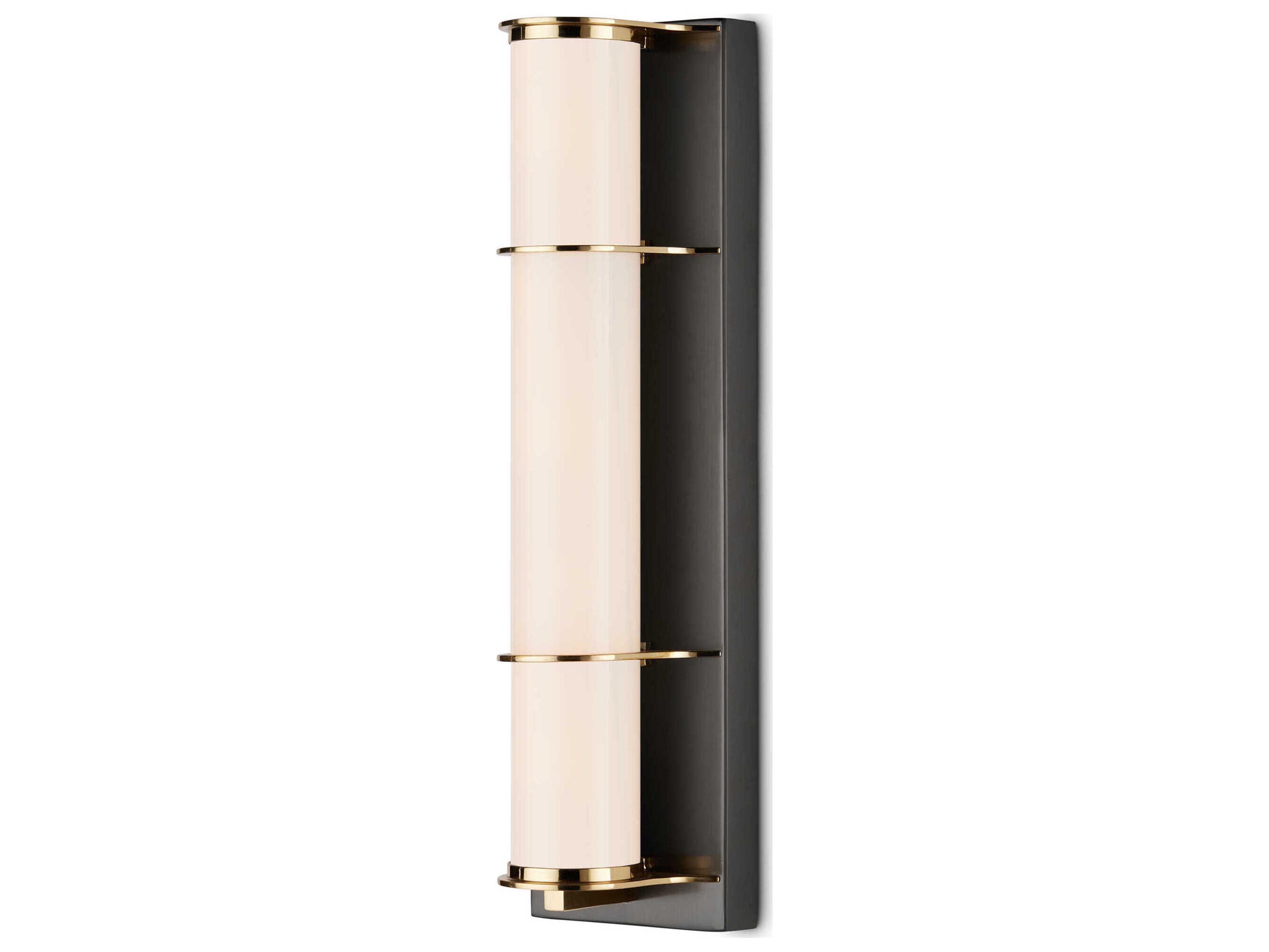 Currey & Company Blaine 1-Light Satin Bronze Wall Sconce