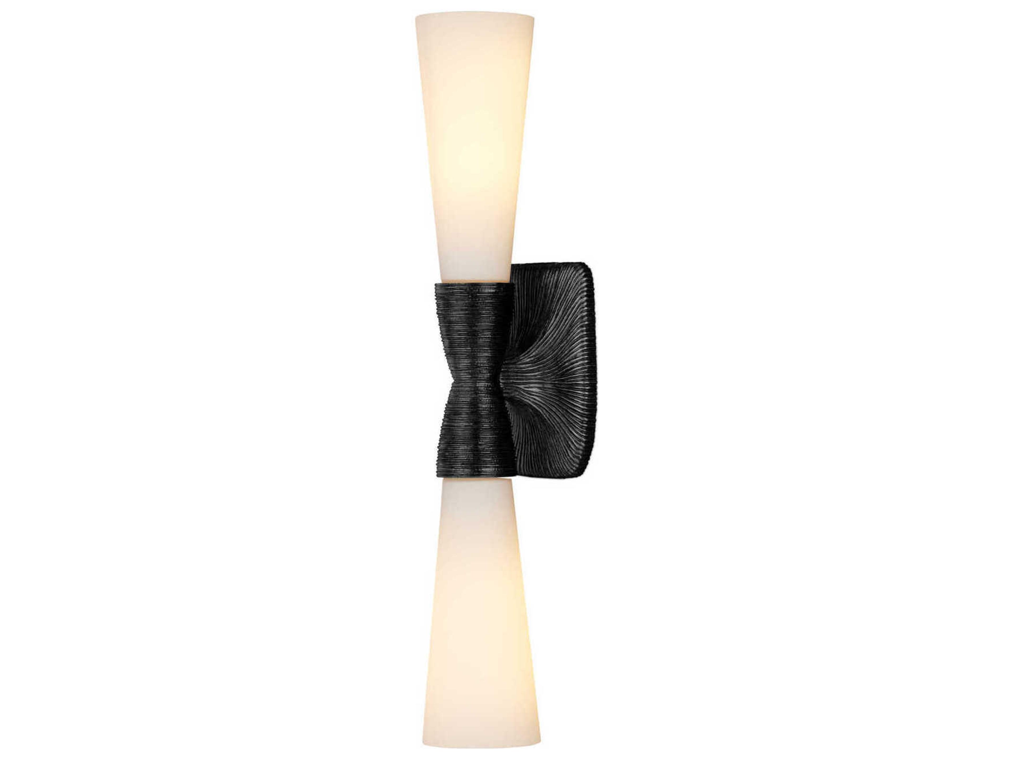 Currey & Company Burrows 2-Light Oil Rubbed Bronze Wall Sconce