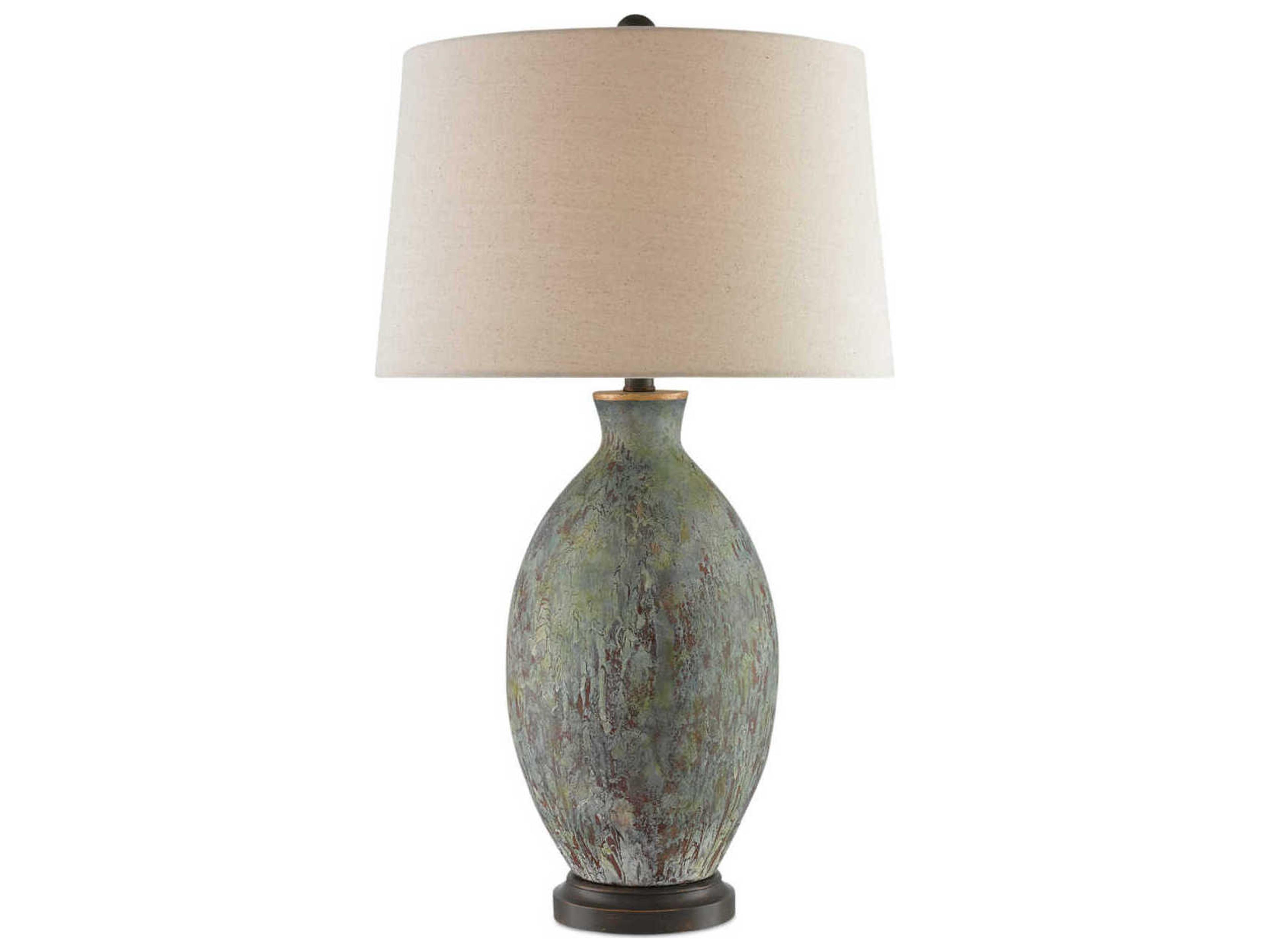 Currey & Company Remi Green Table Lamp