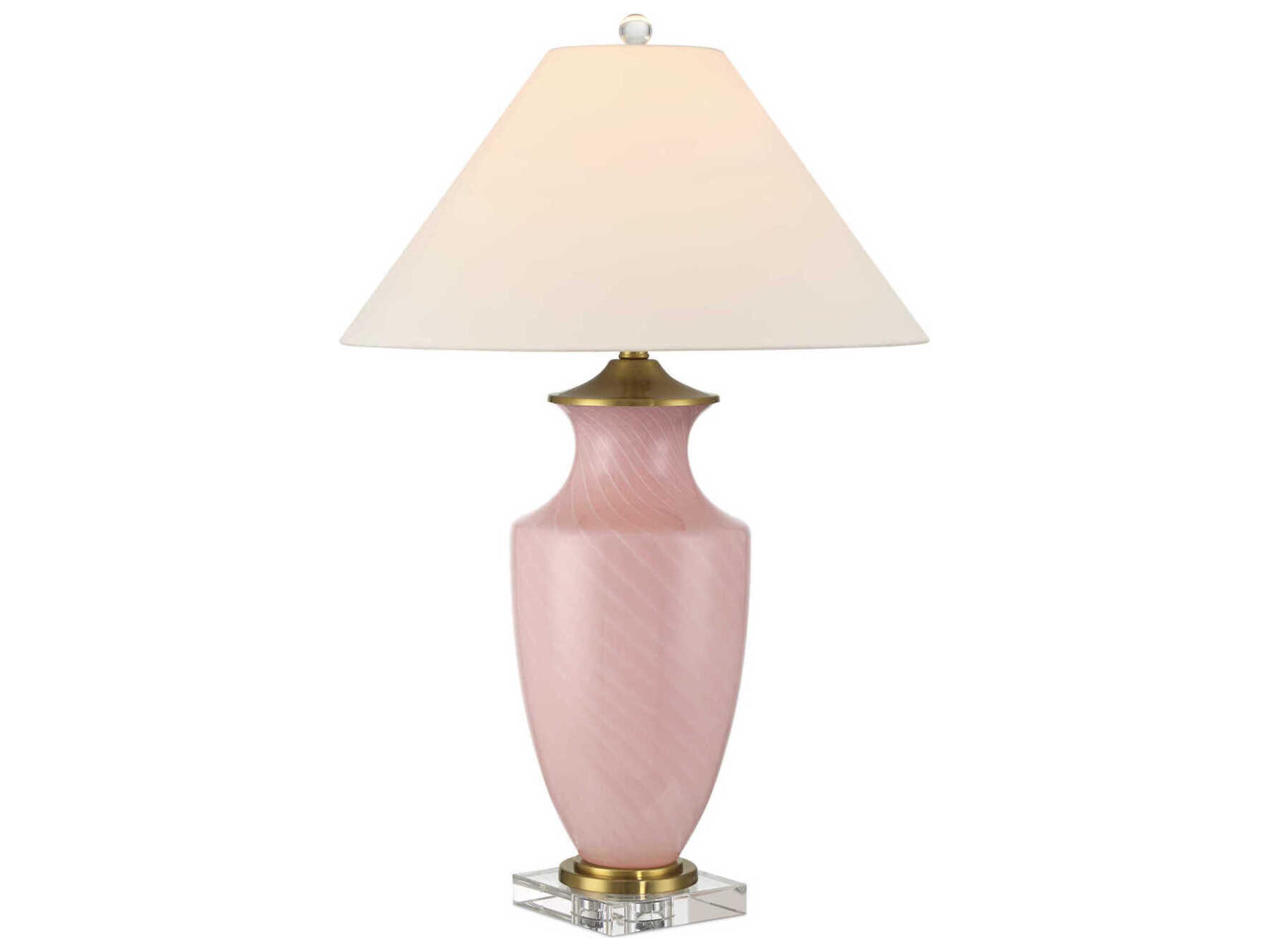 Currey & Company Lucy Pink Buffet Lamp