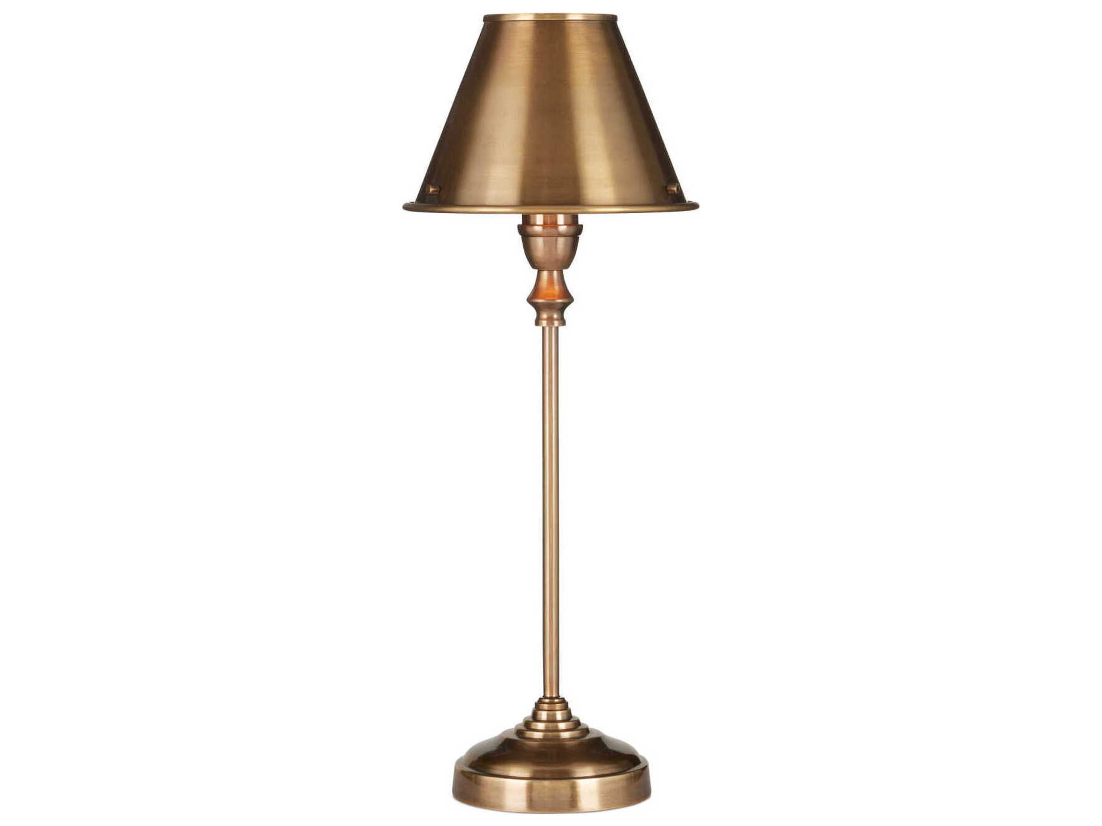 Currey & Company Rowsay Antique Brass Table Lamp