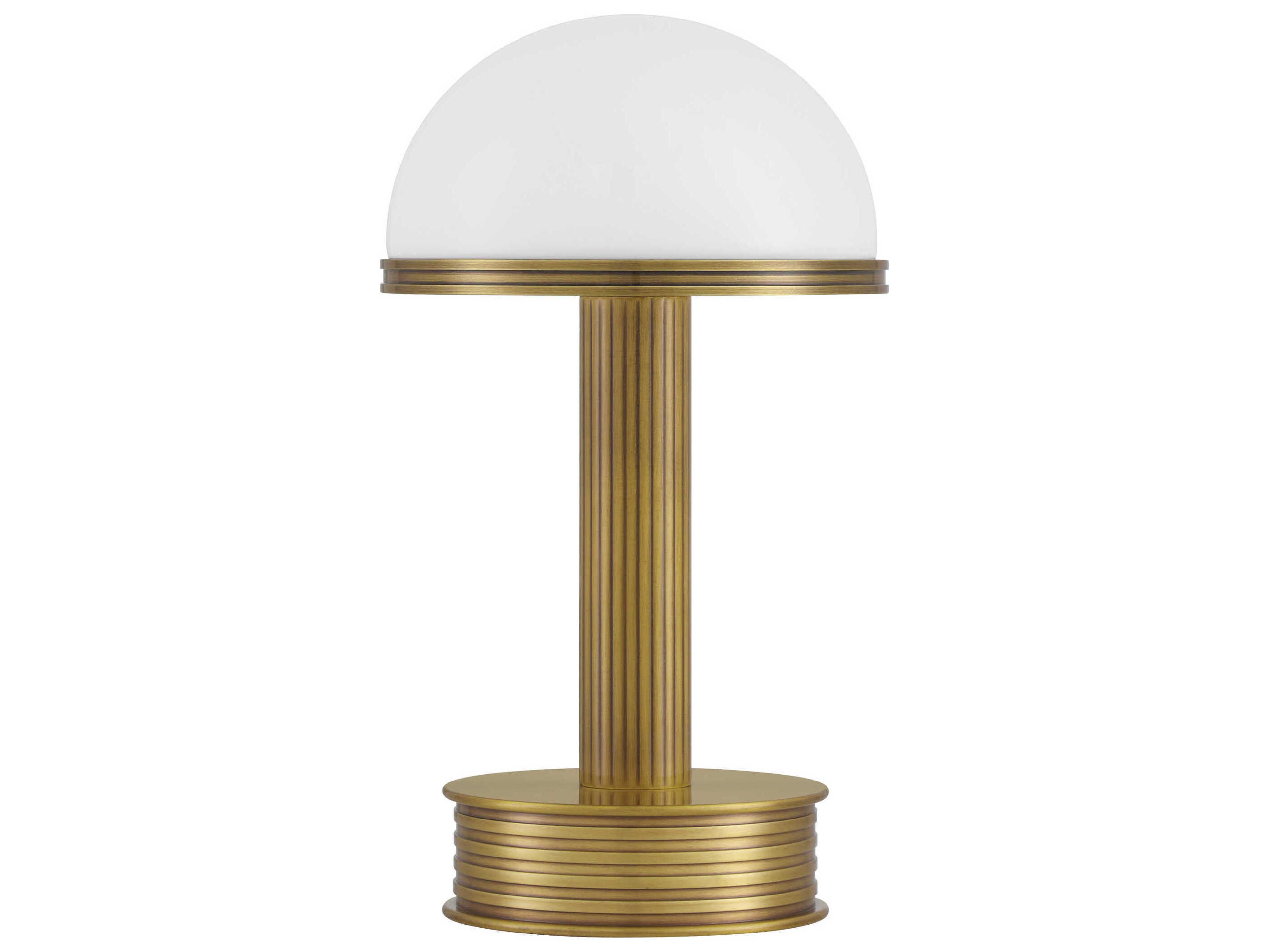 Currey & Company Promenade Antique Brass Table Lamp