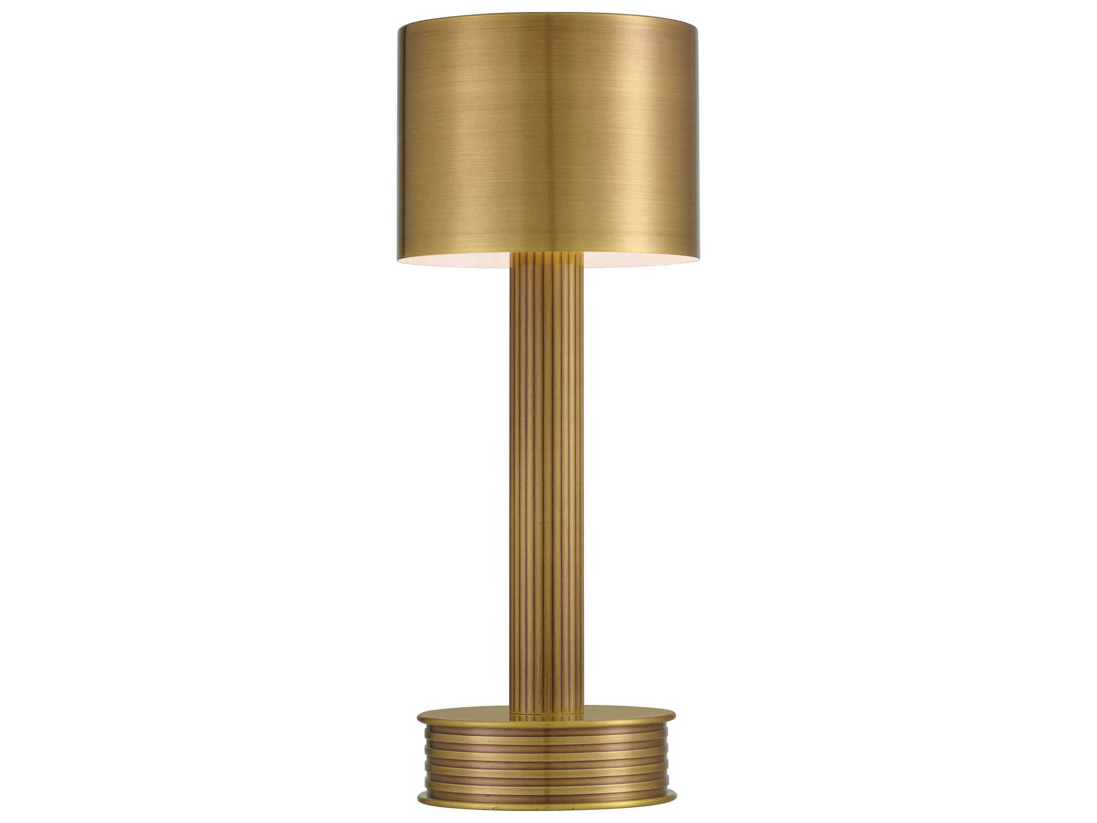 Currey & Company Traverse Brass Polished Metal Table Lamp
