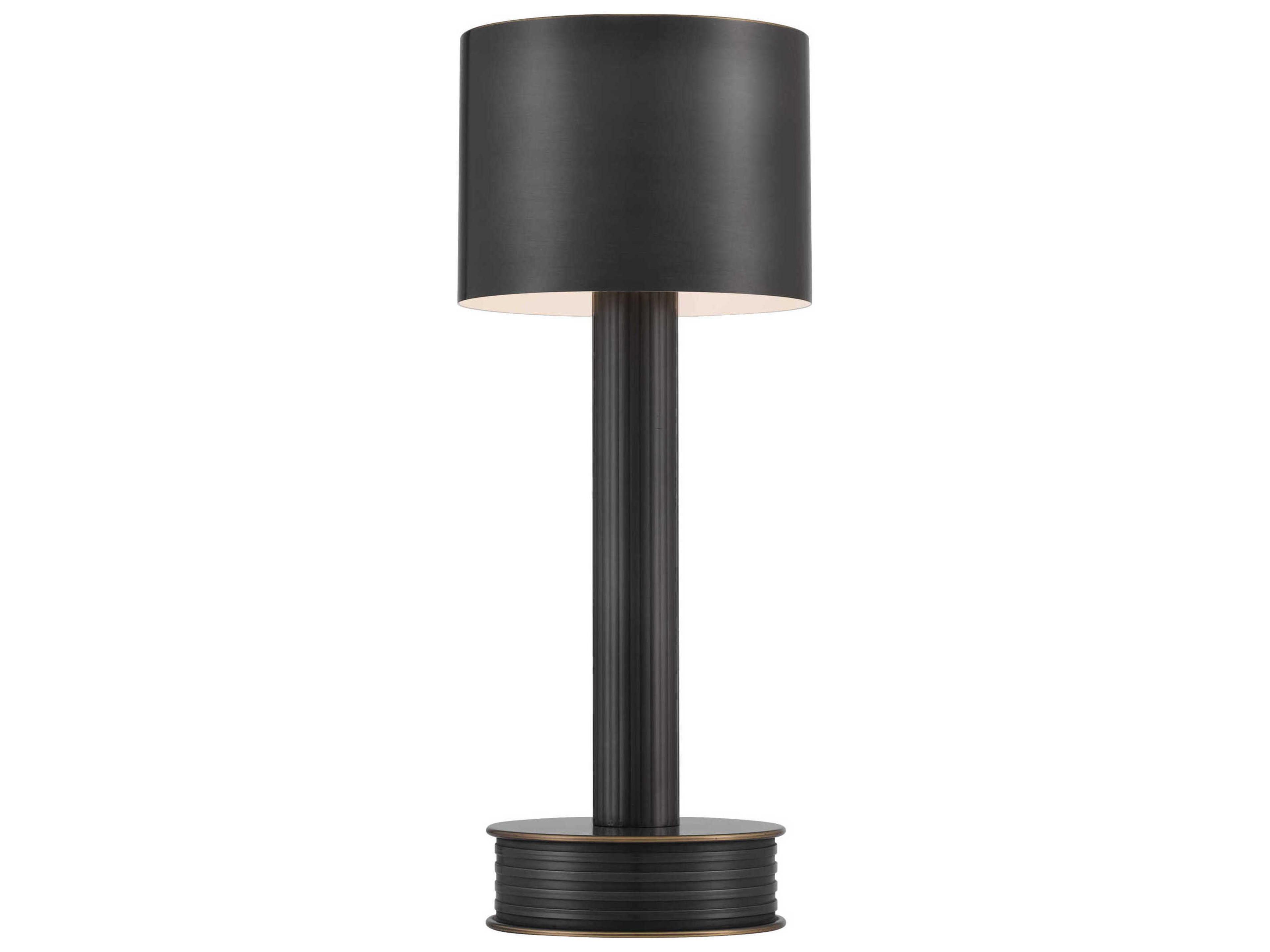 Currey & Company Traverse Oil Rubbed Bronze Metal Table Lamp