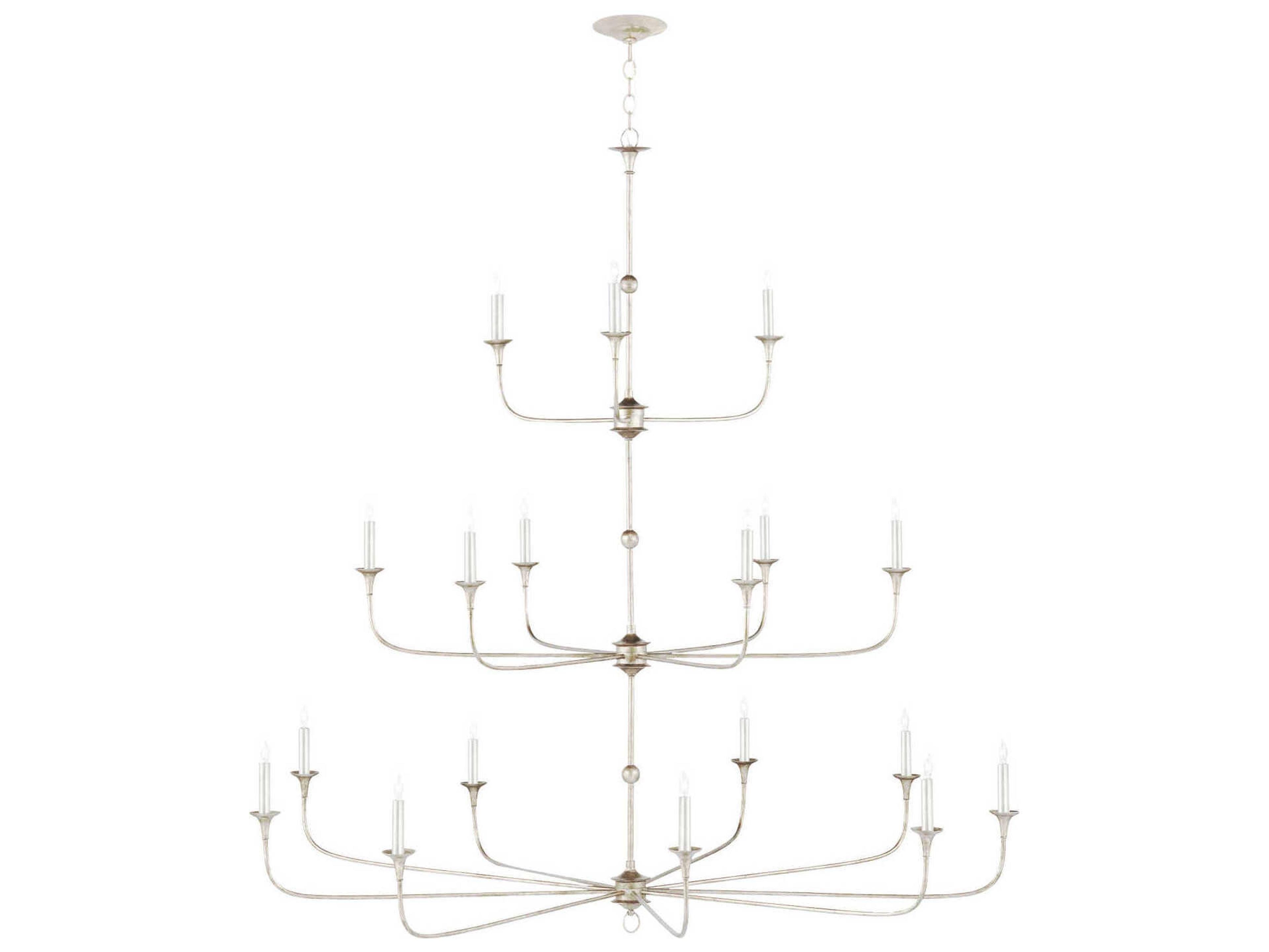 Currey & Company Nottaway 18-Light Champagne Chandelier
