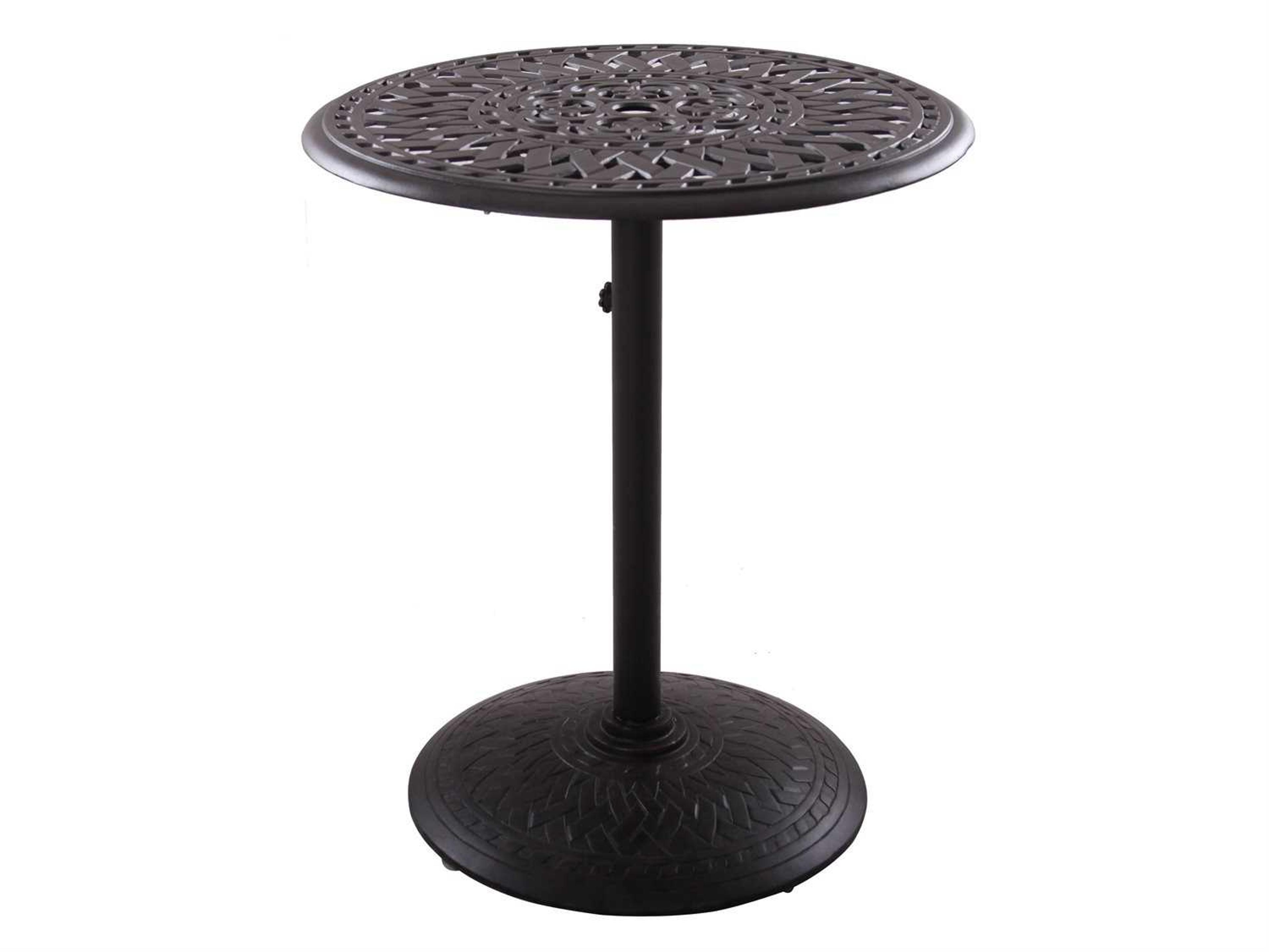 Darlee Outdoor Living Series Cast Aluminum Round Counter Height Table