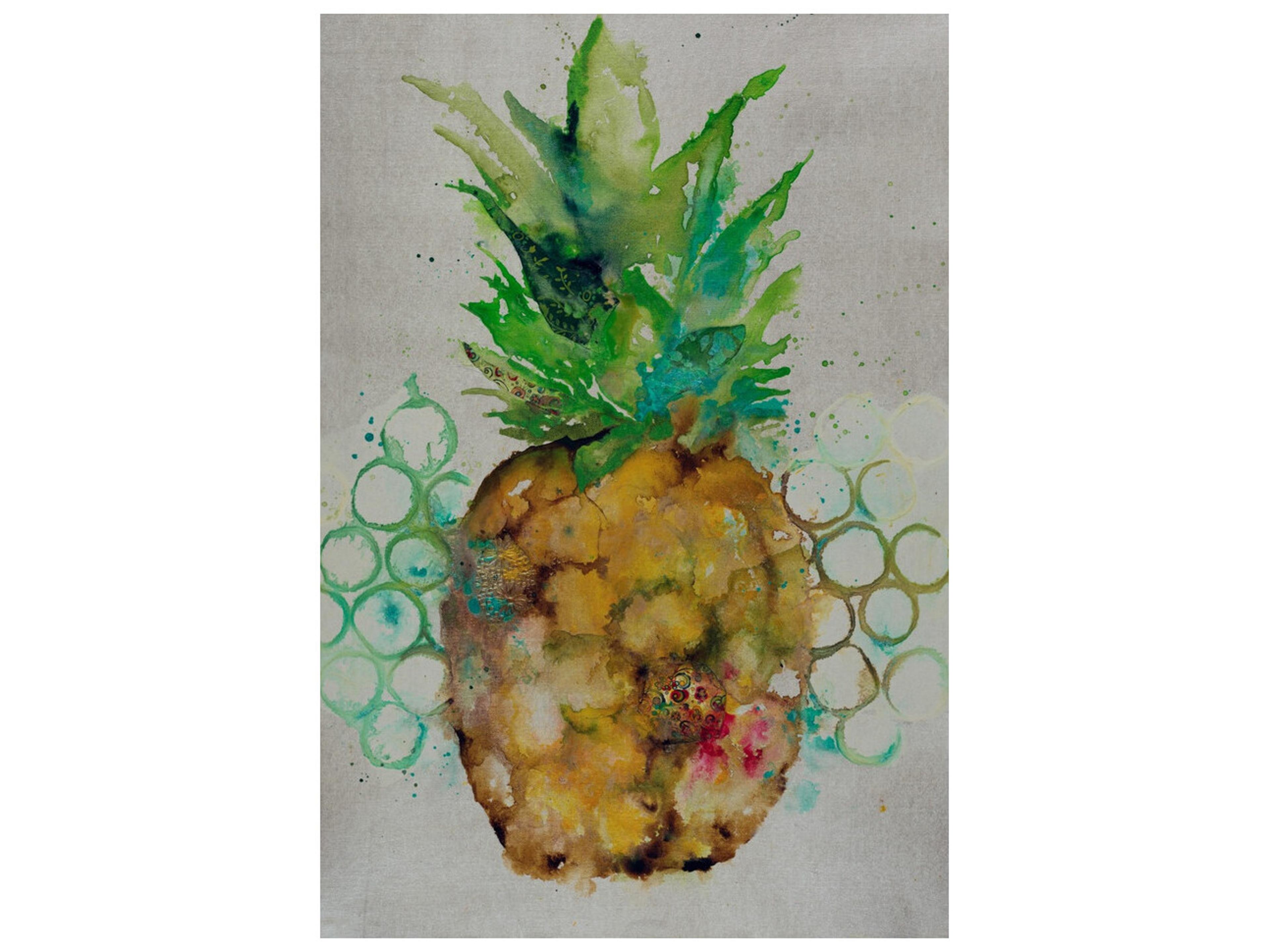 Daleno Citrus Circles Wall Art